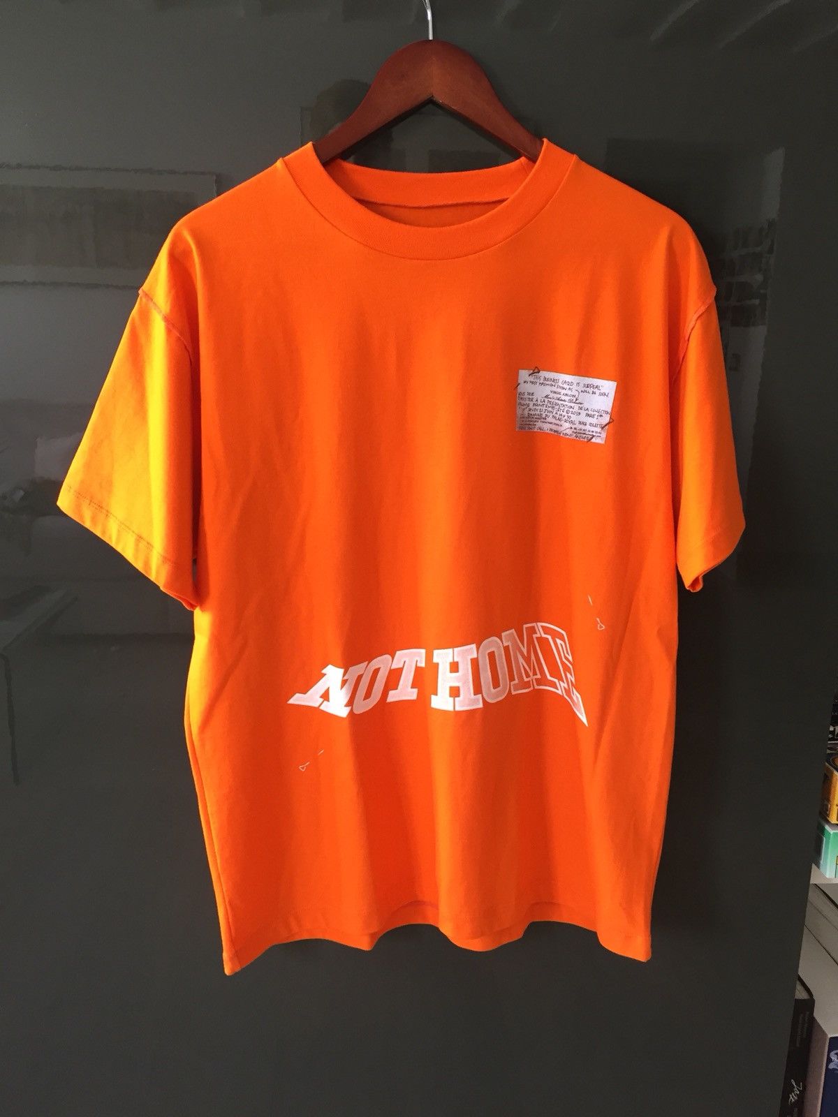 Virgil Abloh x MCA Figures of Speech Louis Vuitton Tee Orange Men's - SS19  - US