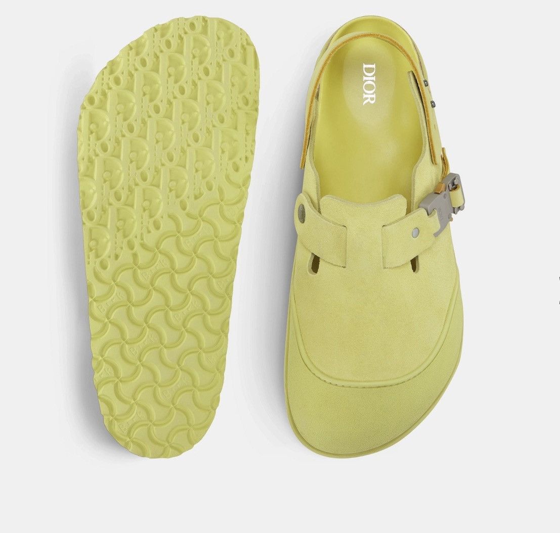 Dior Dior x Birkenstock Nubuck Tokio Mules Sandals Size US 13 / EU 46 - 2 Thumbnail