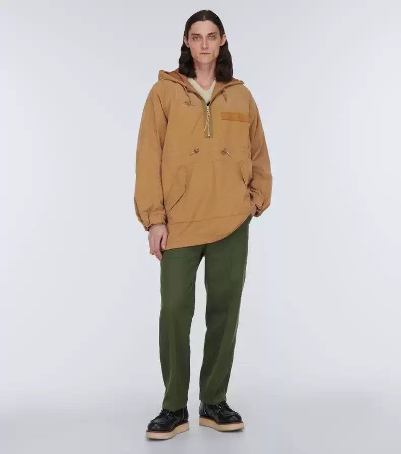 Visvim 22aw Dorset Fishtail Parka P.O. Mud-dyed fishtail coat