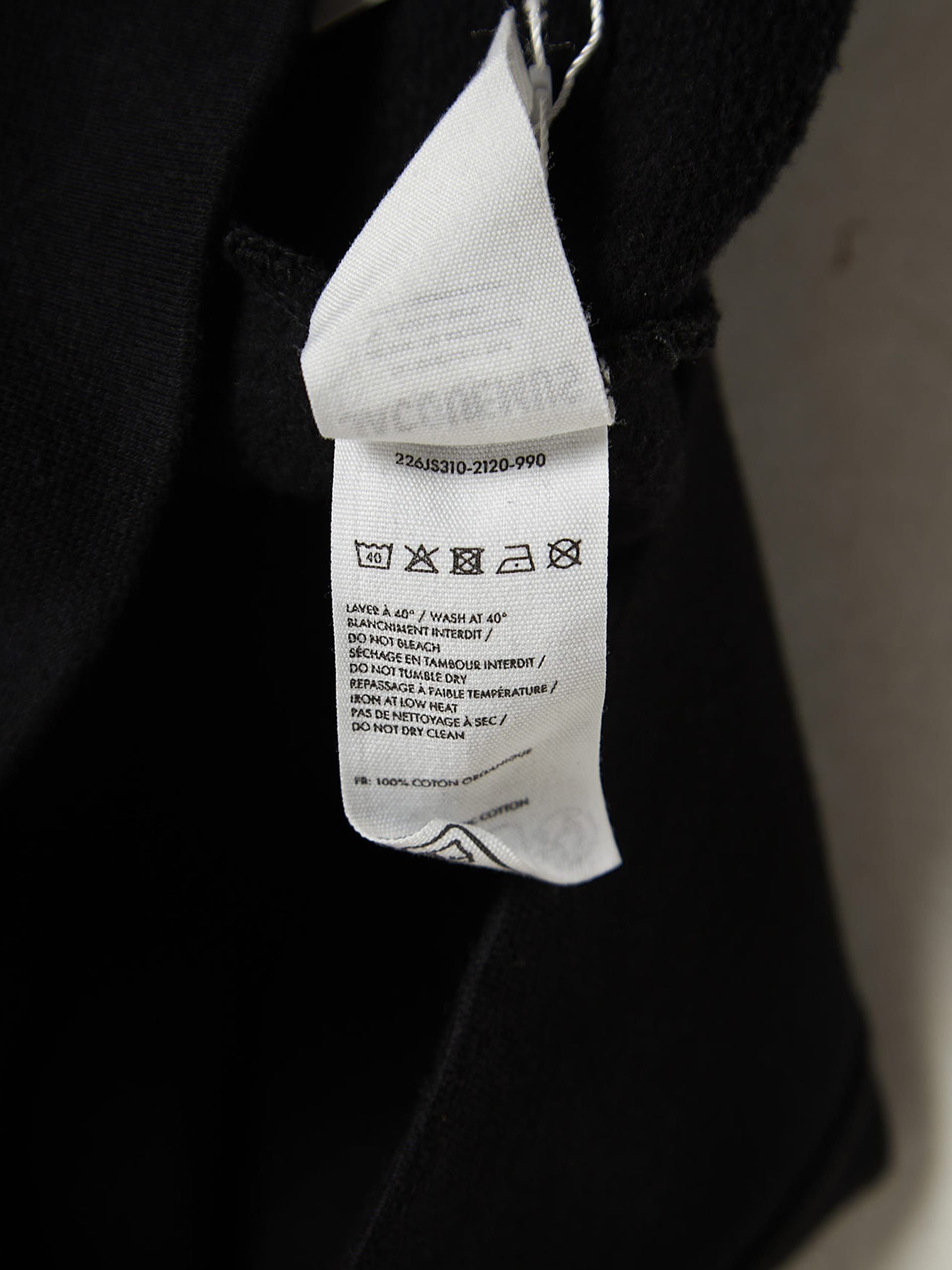 Jacquemus Black Logo Knitted Cotton Hoodie Size US XL / EU 56 / 4 - 5 Thumbnail