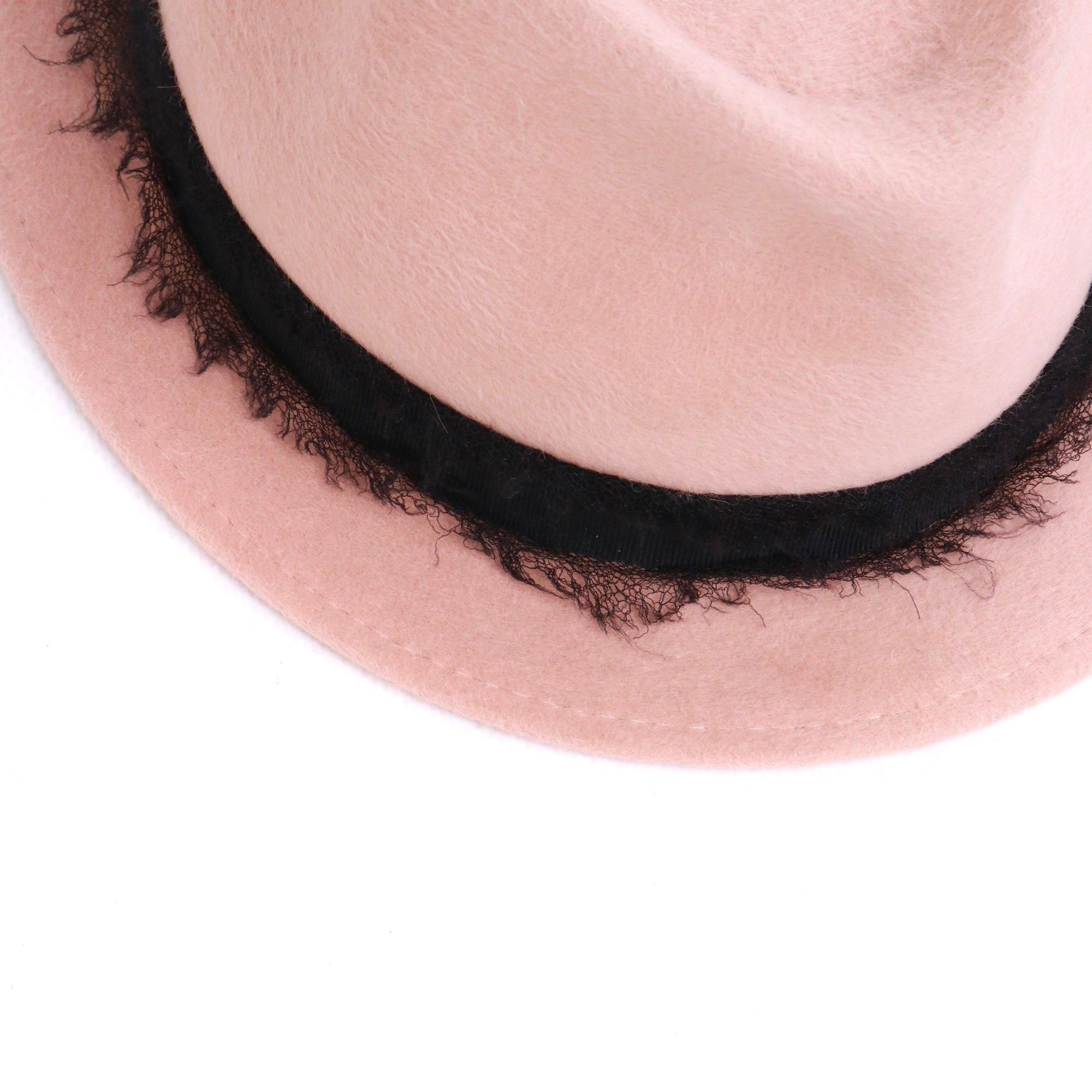 Maison Michel MAISON MICHEL - Maison Michel hat in old pink felt (S) Size ONE SIZE - 5 Thumbnail
