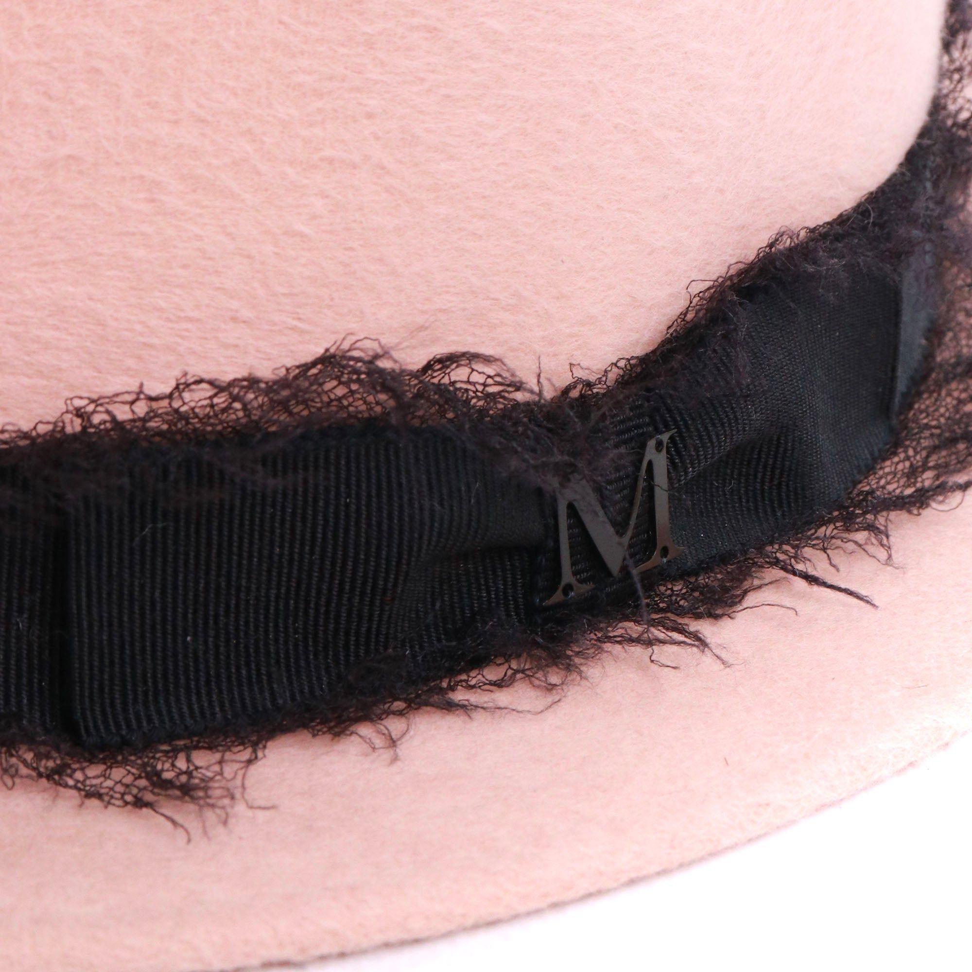 Maison Michel MAISON MICHEL - Maison Michel hat in old pink felt (S) Size ONE SIZE - 3 Thumbnail