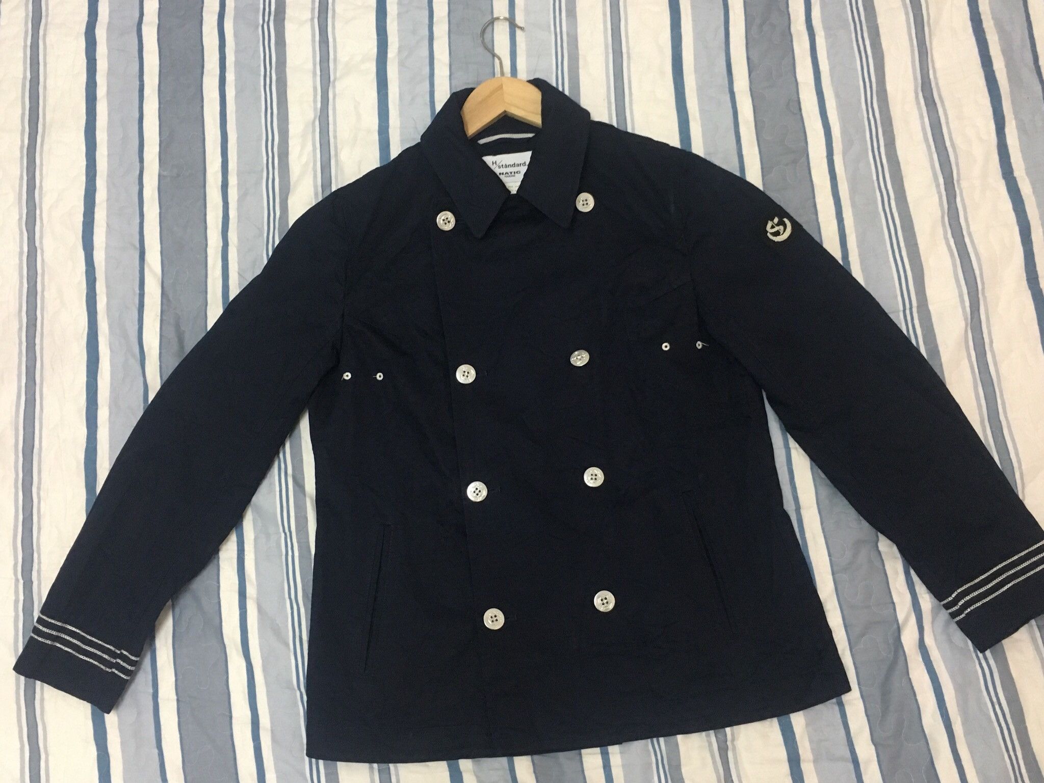 Natic Marine Japan Jacket Uniform Partner Natic H/Standard Jacket Button Dark Blue Colour