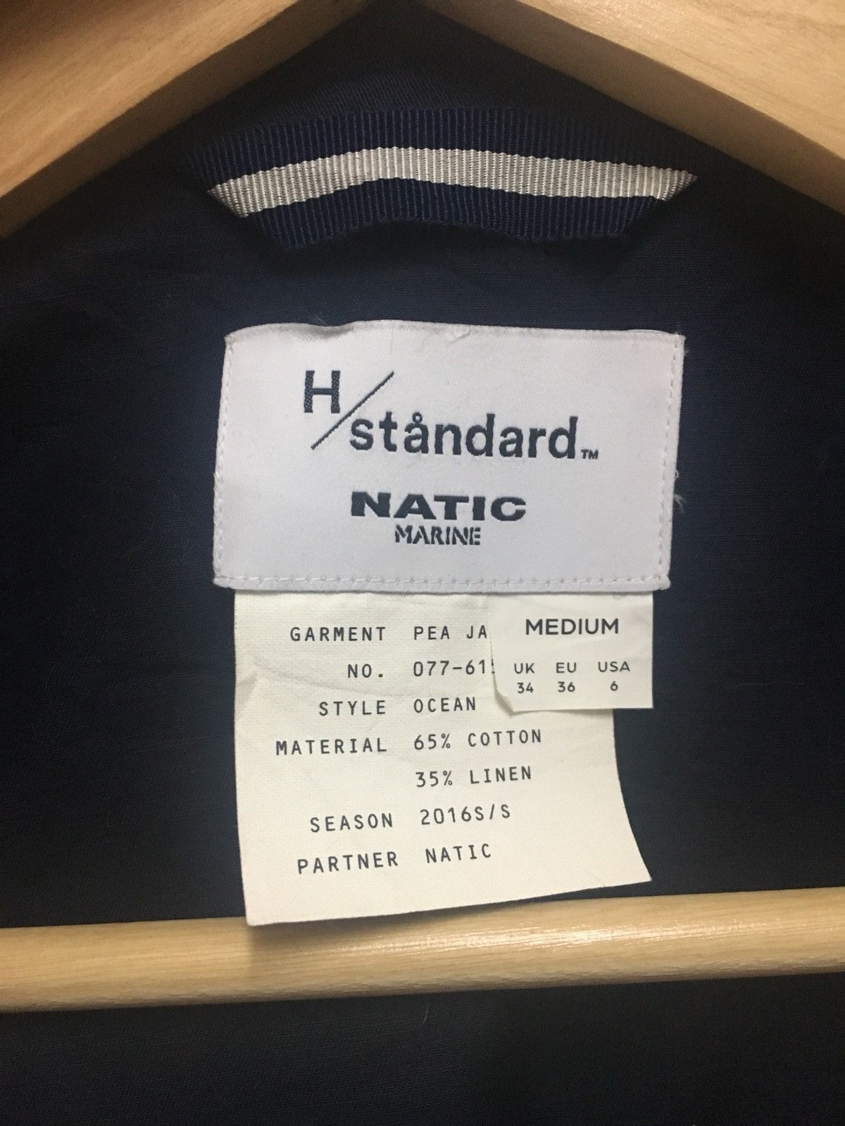 Natic Marine Japan Jacket Uniform Partner Natic H/Standard Jacket Button Dark Blue Colour