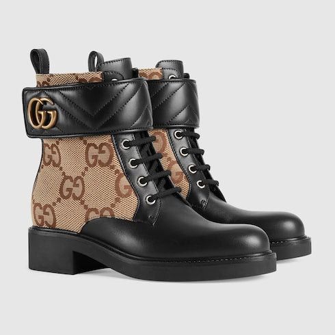 Gucci Gucci Marmont Double G Ankle Boots SIZE 41.5 Size ONE SIZE - 2 Thumbnail