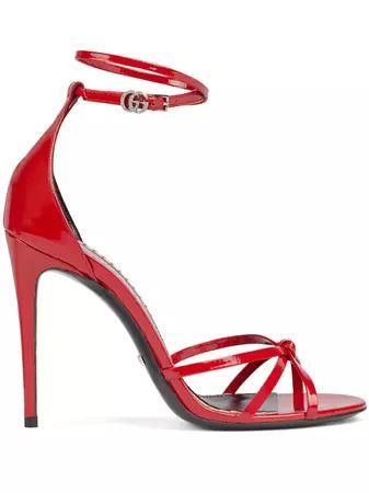 Gucci Gucci Double G Strappy Sandals SIZE 38.5 Size ONE SIZE - 2 Thumbnail
