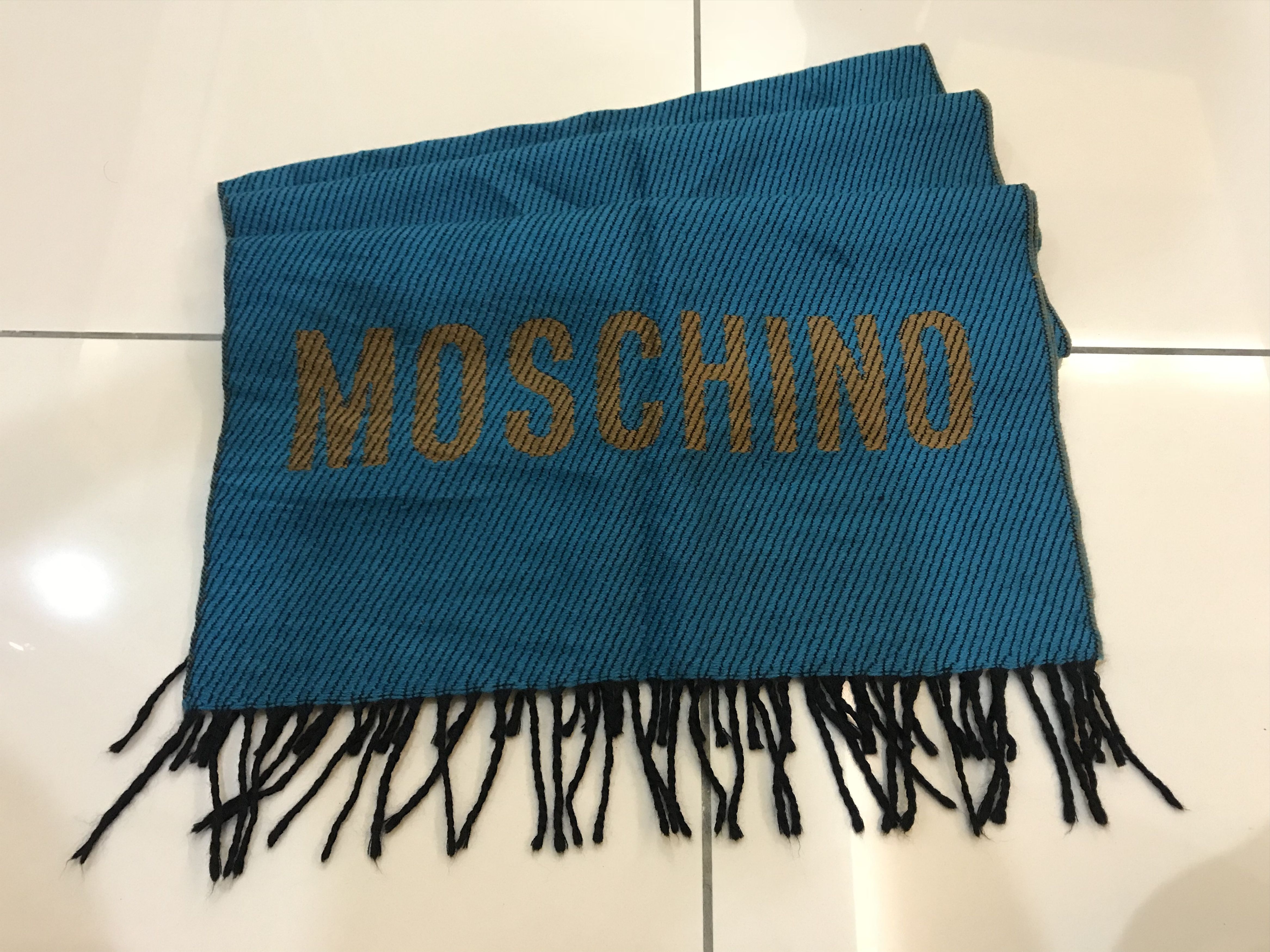 Moschino AUTHENTIC MOSCHINO LONG SCARF MUFFLER LIKE NEW Size ONE SIZE - 1 Thumbnail