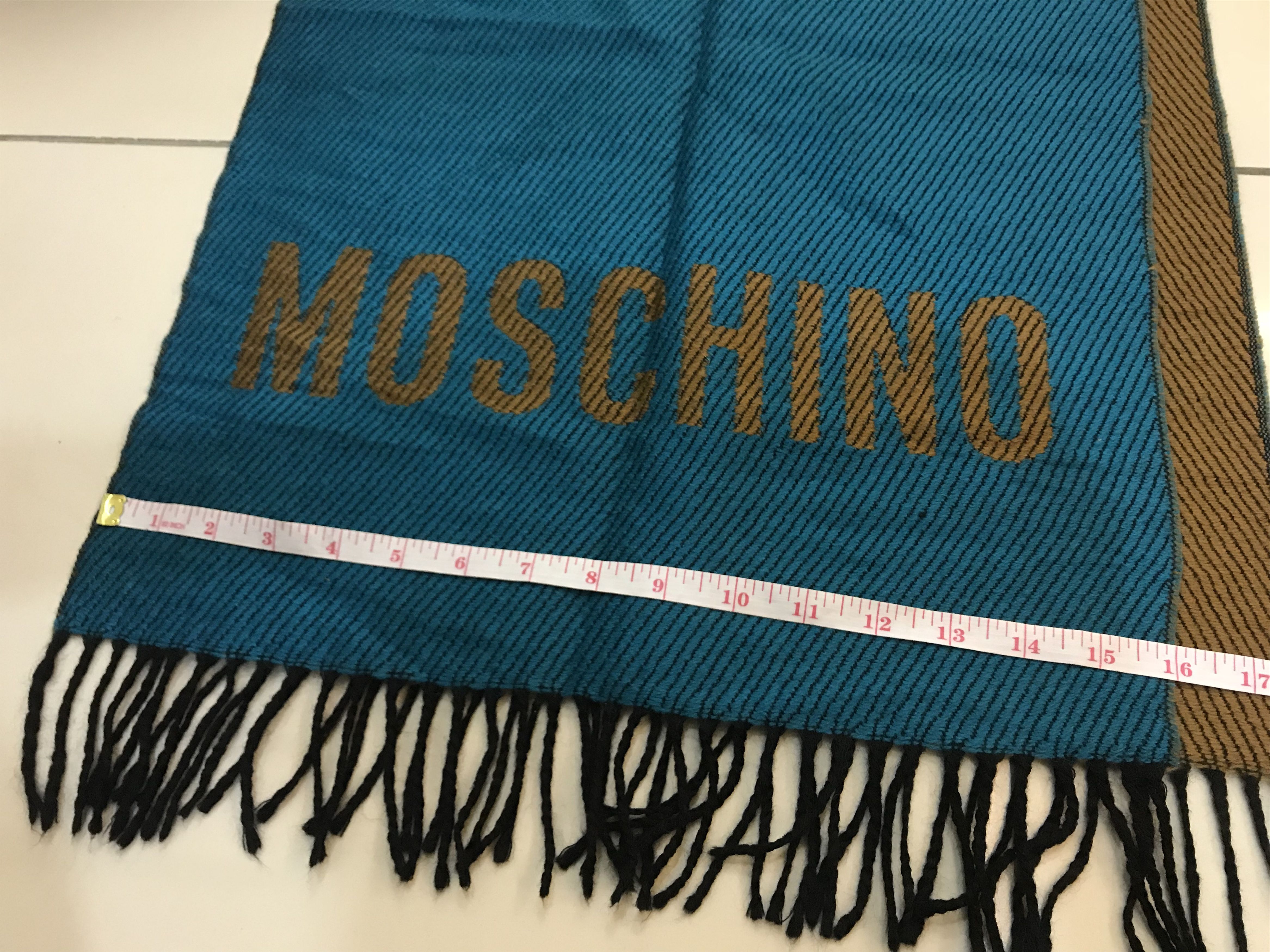 Moschino AUTHENTIC MOSCHINO LONG SCARF MUFFLER LIKE NEW Size ONE SIZE - 4 Thumbnail