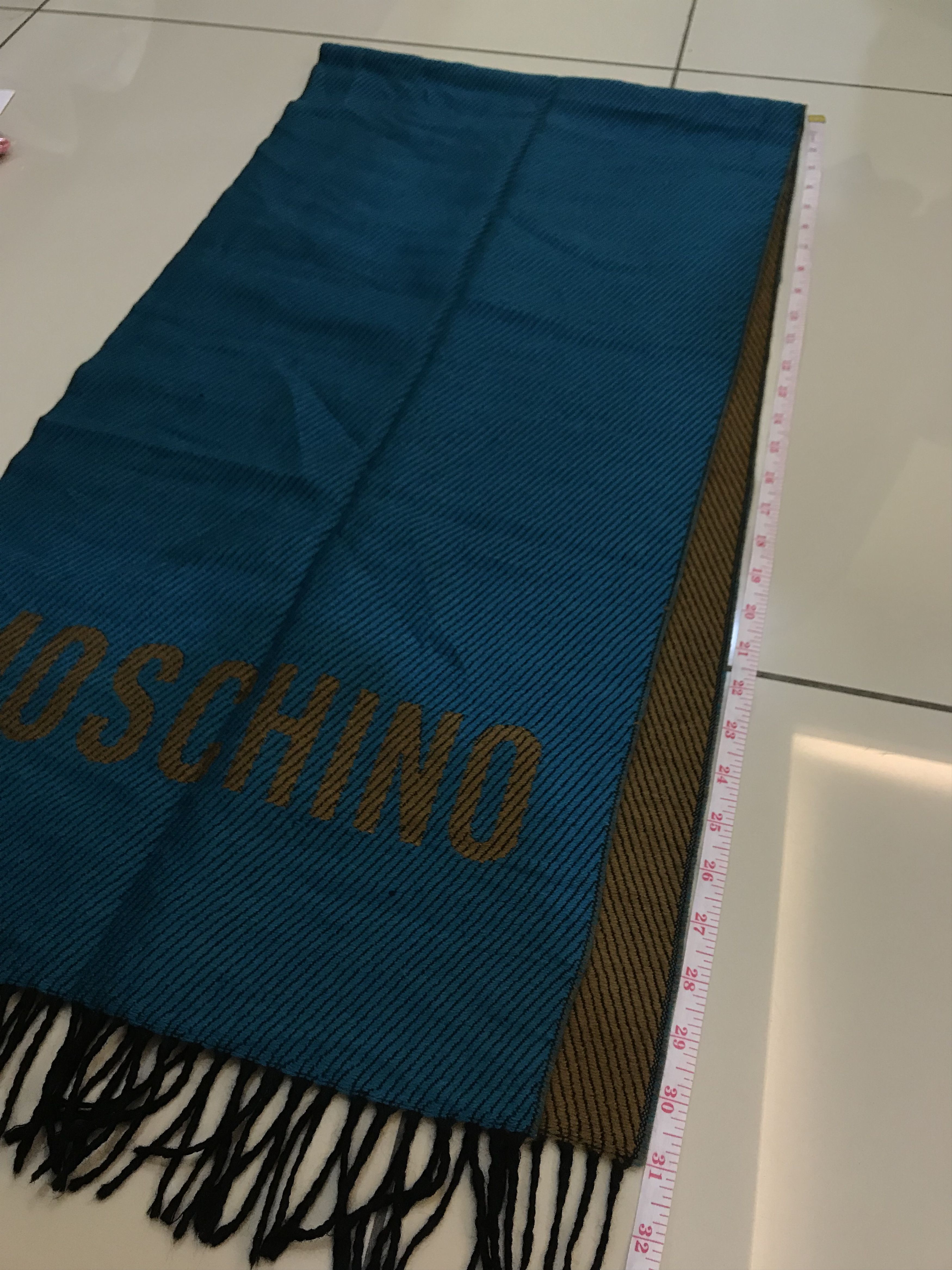 Moschino AUTHENTIC MOSCHINO LONG SCARF MUFFLER LIKE NEW Size ONE SIZE - 5 Thumbnail