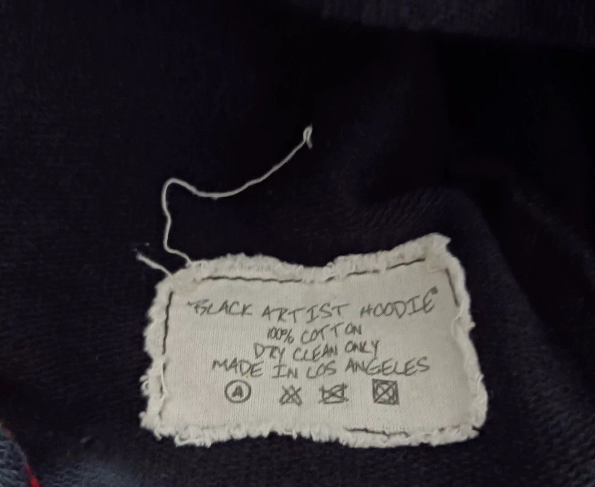Greg Lauren Greg Lauren Black Artist Hoodie - DMC Size US XL / EU 56 / 4 - 7 Thumbnail