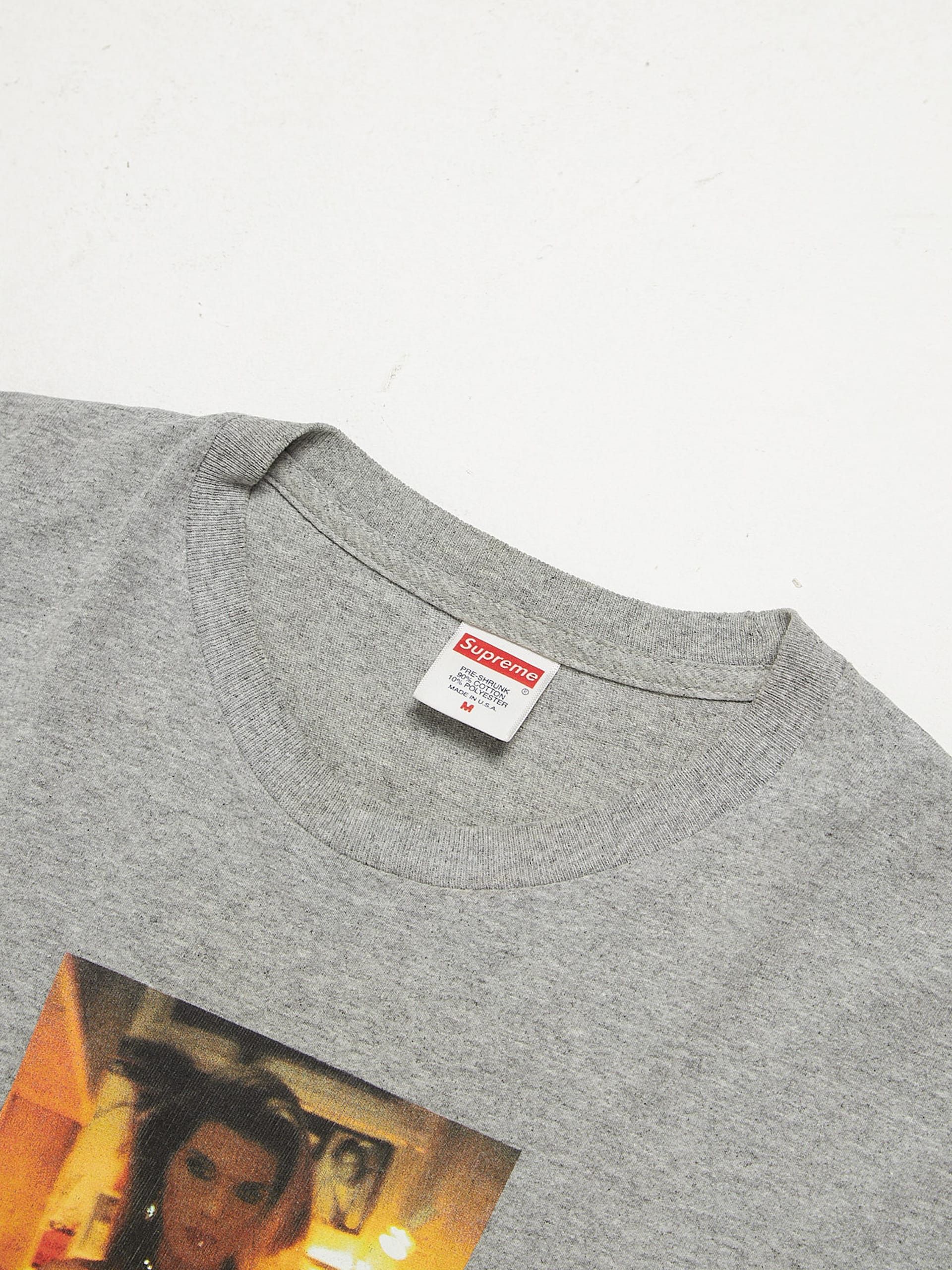 Supreme Gray Printed Cotton Blend T Shirt Size US M / EU 48-50 / 2 - 3 Thumbnail