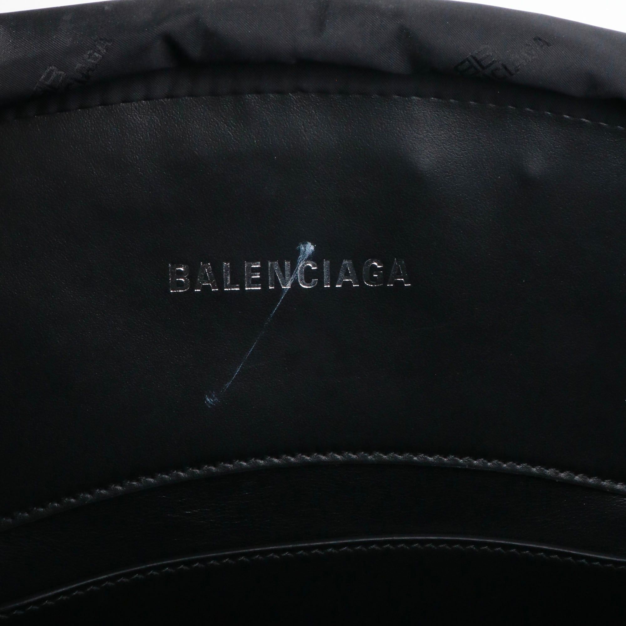 Balenciaga BALENCIAGA - Balenciaga Beach Medium tote bag in black straw Size ONE SIZE - 10 Thumbnail