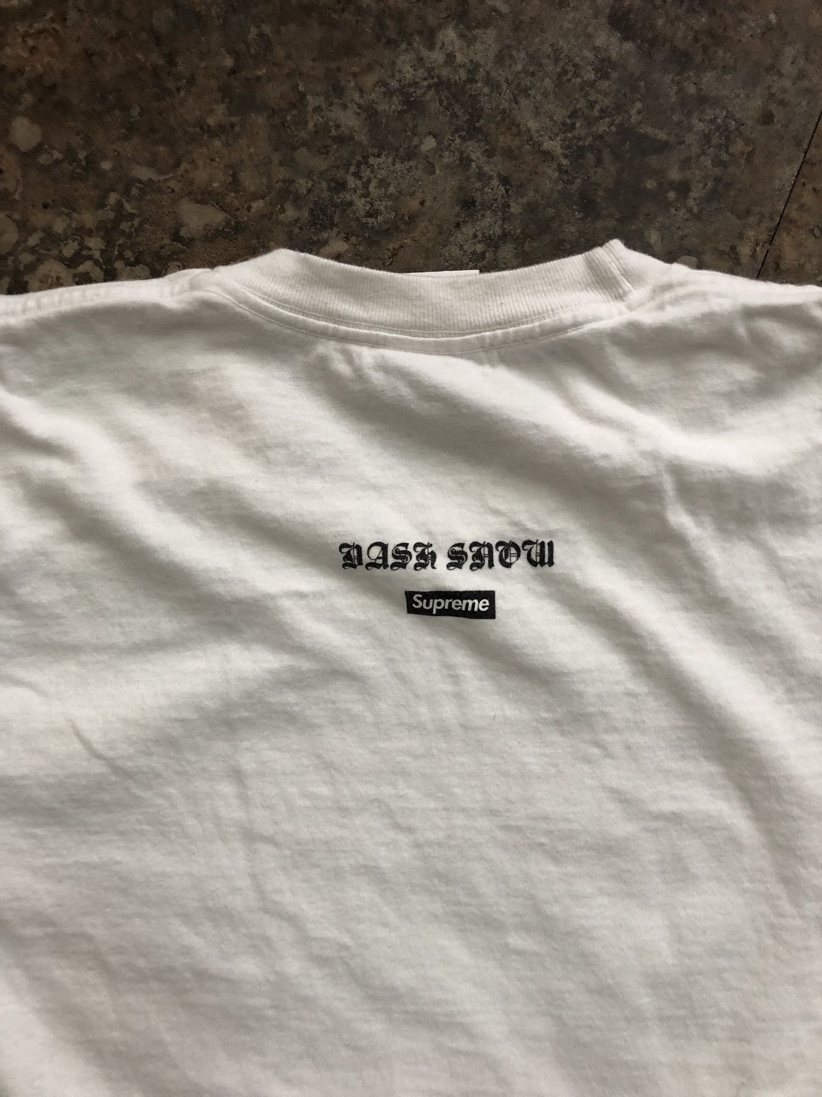 Supreme Dash Snow FW16 Van Horror Stories White Tee | Grailed