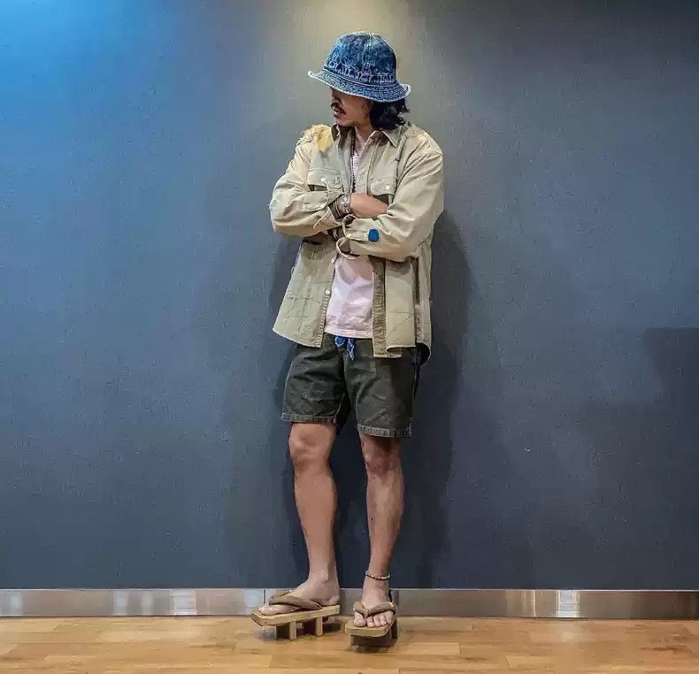 Visvim 20aw Grand River Crash Shirt Damage shirt Patch