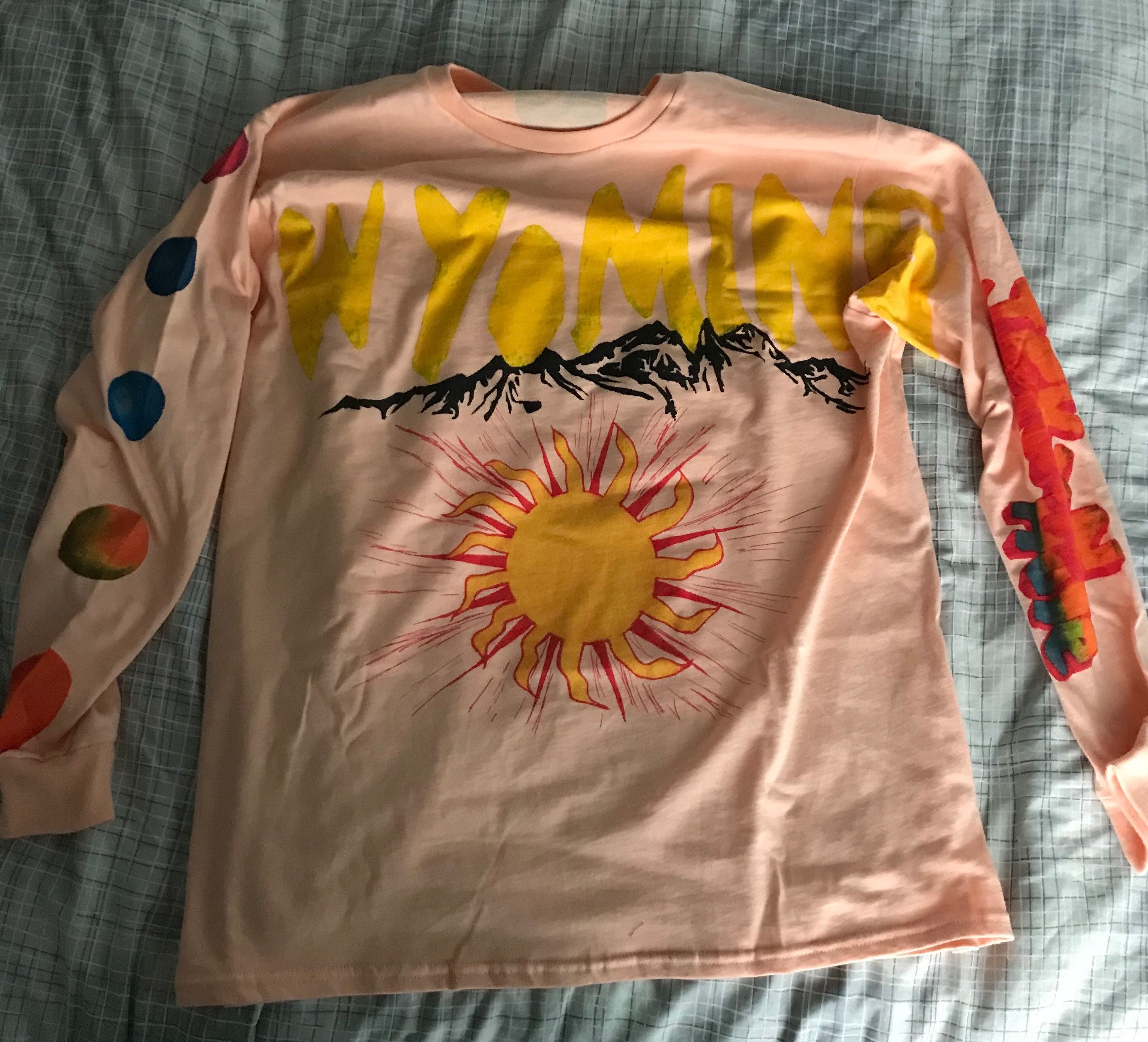 Kanye West WYOMING KKW LONG SLEEVE T-SHIRT XL | Grailed