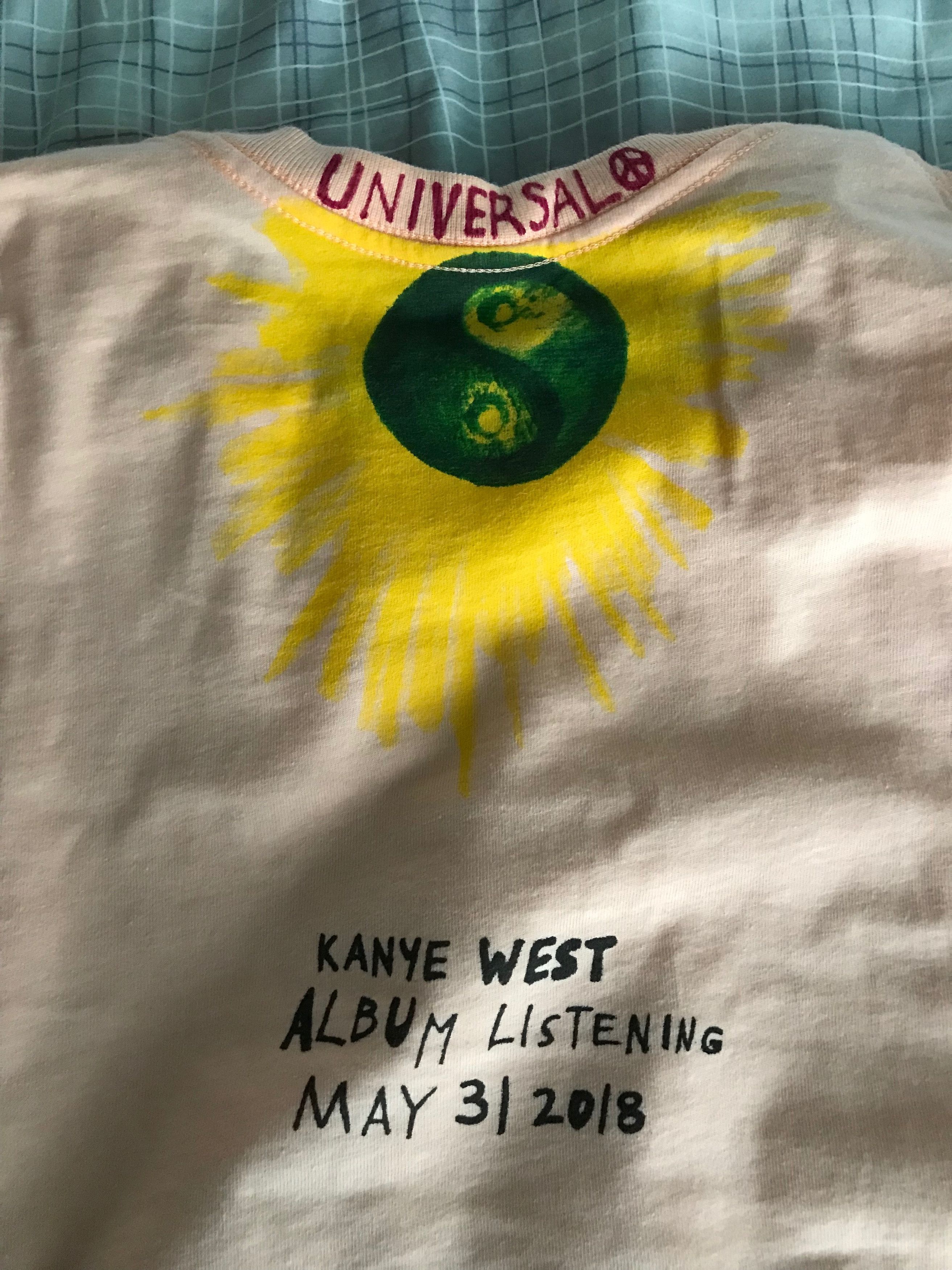ミュージシャン WYOMING KKW LONG SLEEVE T-SHIRT Kanye West Wyoming KKW Long Sleeve T-shirt Yeezy Size MEDIUM