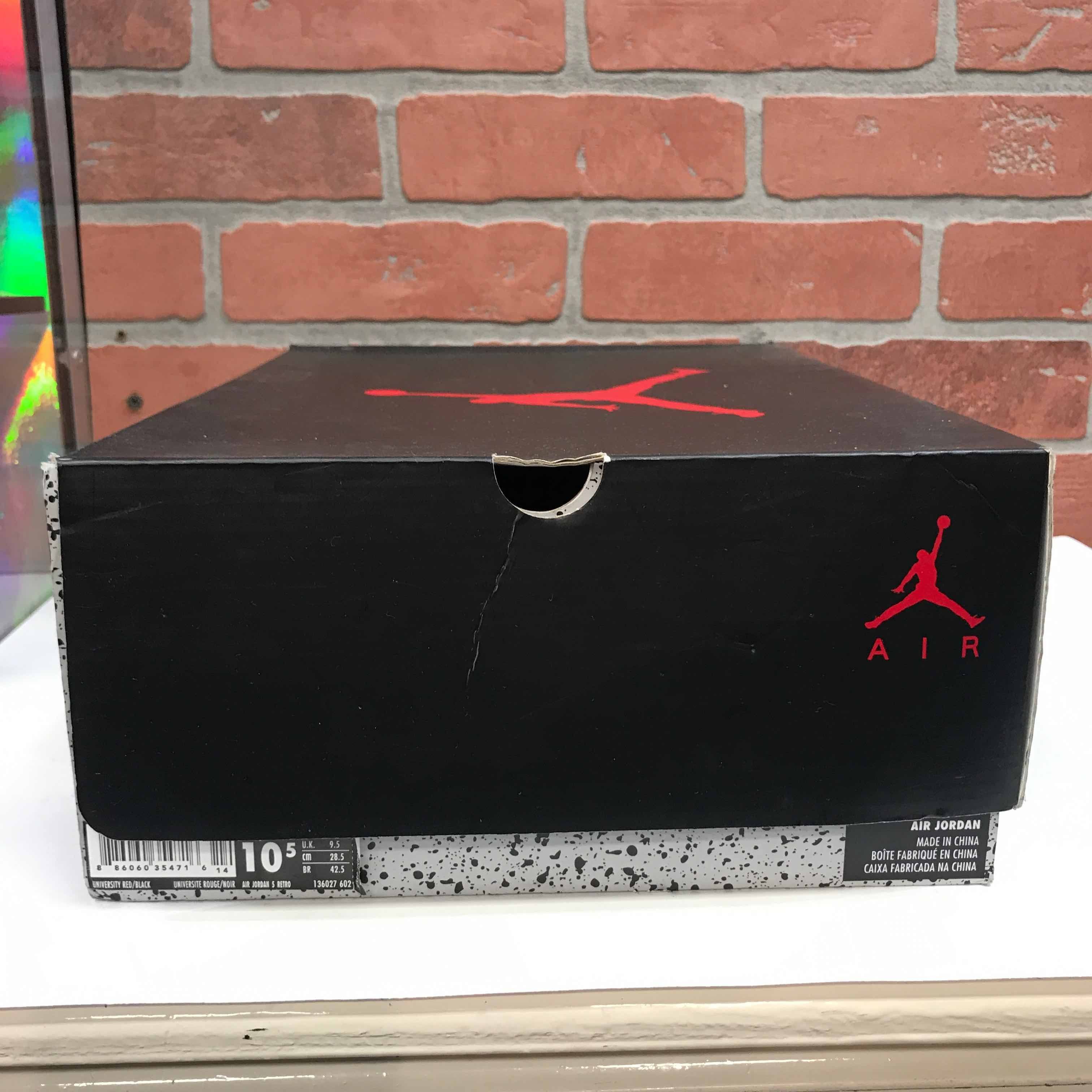 Jordan Brand Air Jordan 5 Retro Red Suede Size US 10.5 / EU 43-44 - 13 Thumbnail