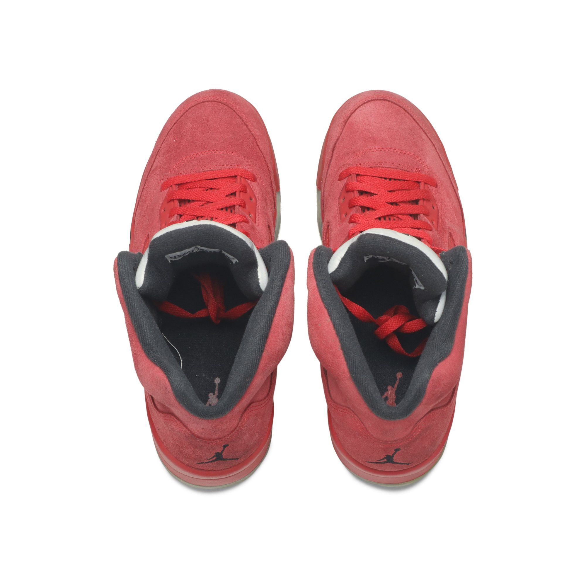 Jordan Brand Air Jordan 5 Retro Red Suede Size US 10.5 / EU 43-44 - 3 Thumbnail