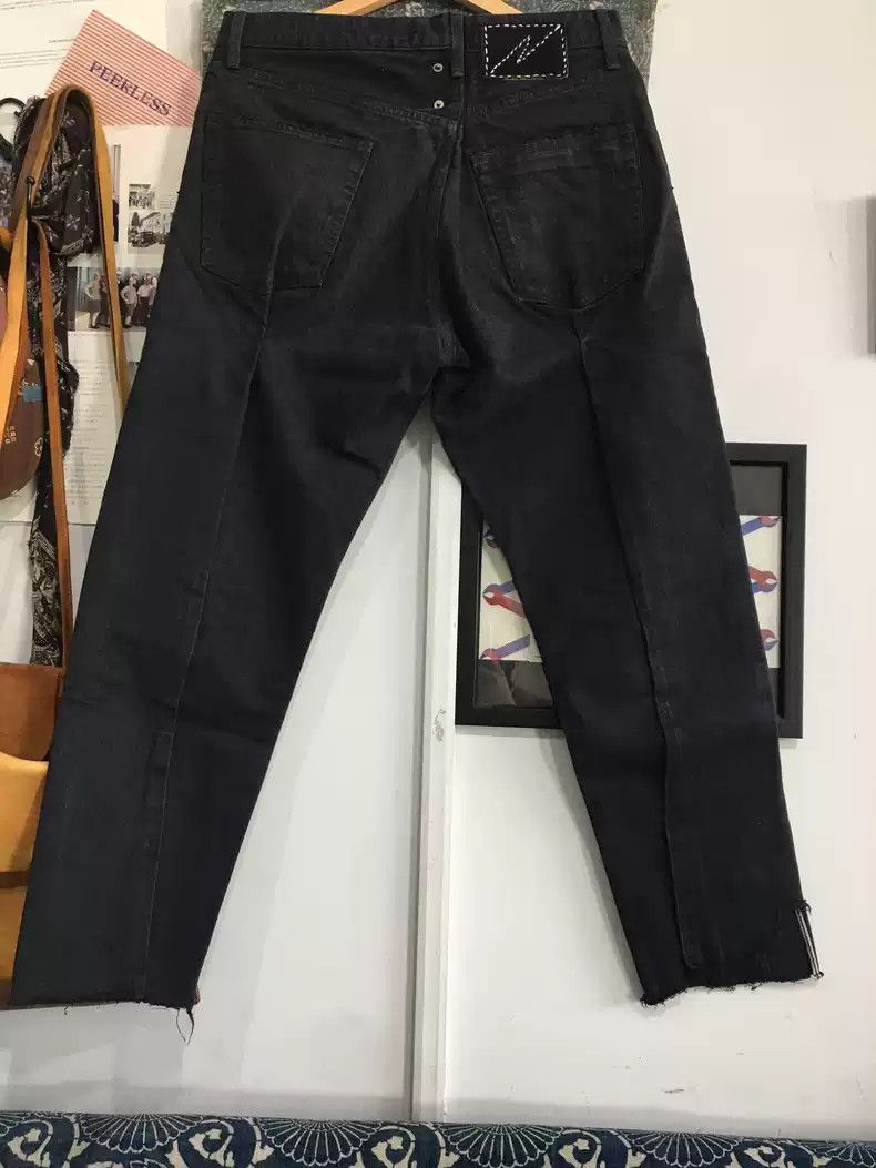 Visvim visvim 22ss ict Journeyman Pants tacked crash CMYK BLK 