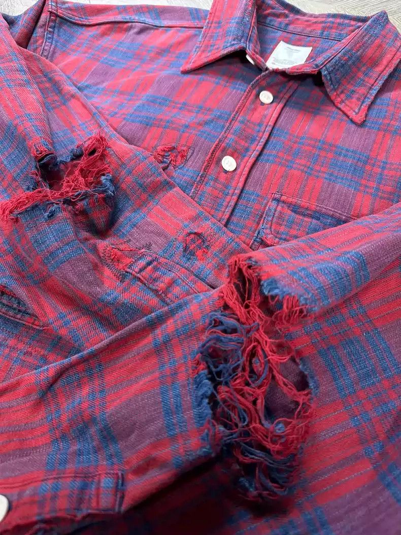 visvim ビズビム 21SS LUMBER CHECK L/S CRASH Visvim VISVIM 21SS LUMBER CHECK L/S CRASH | Grailed