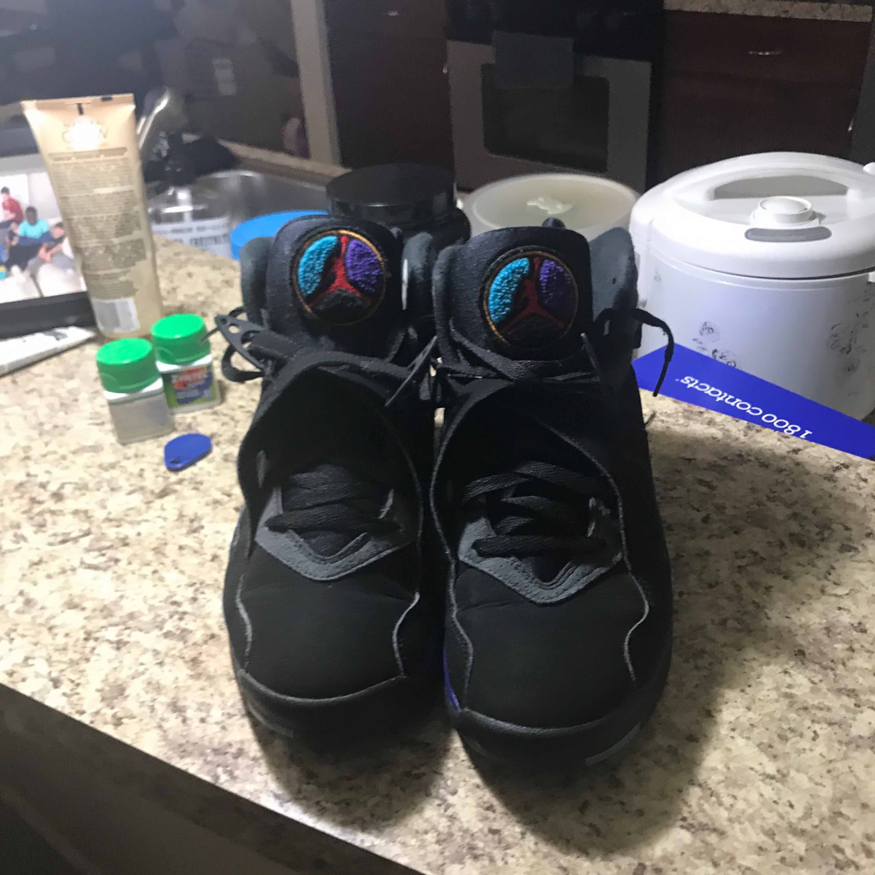 Jordan Brand Air Jordan 8 Retro Aqua 2015 Size US 9.5 / EU 42-43 - 3 Thumbnail
