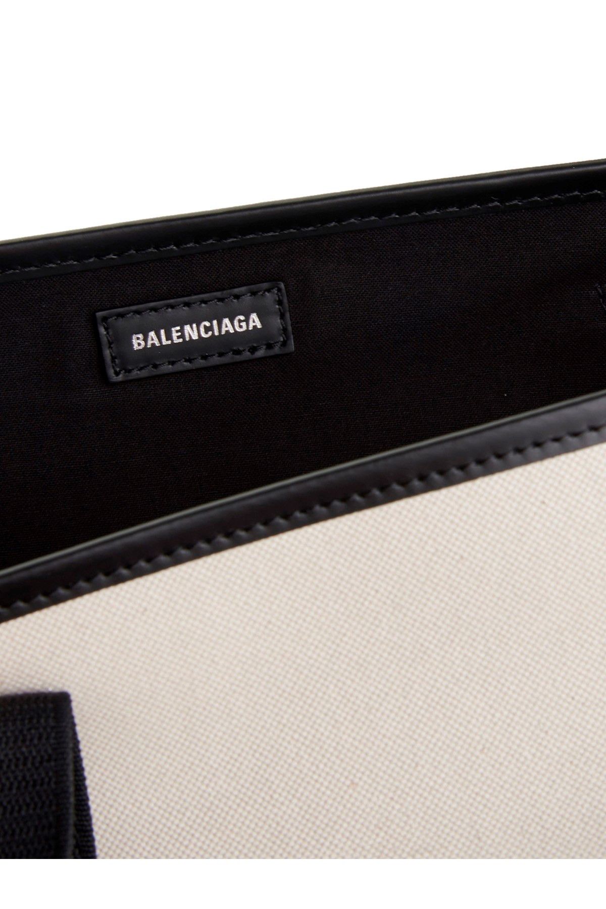 'Navy cabas' small shopping bag