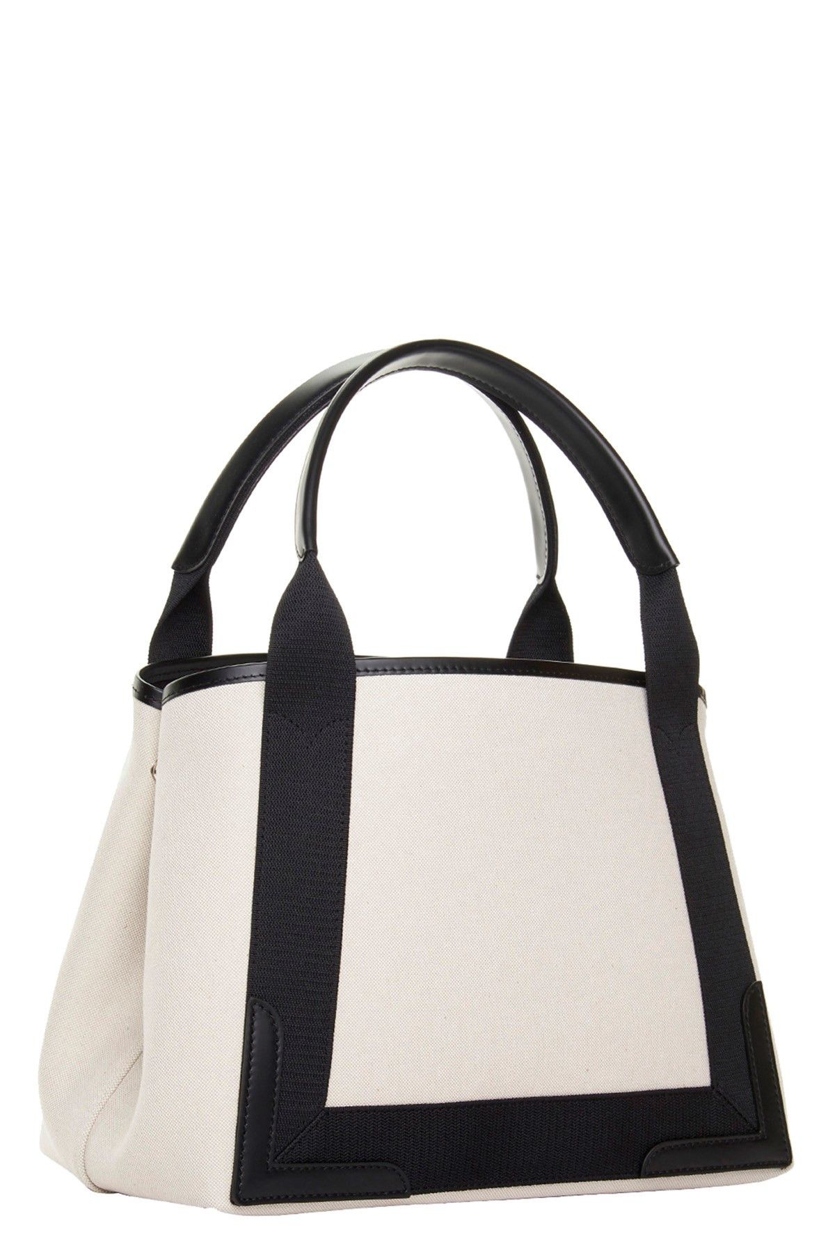 'Navy cabas' small shopping bag