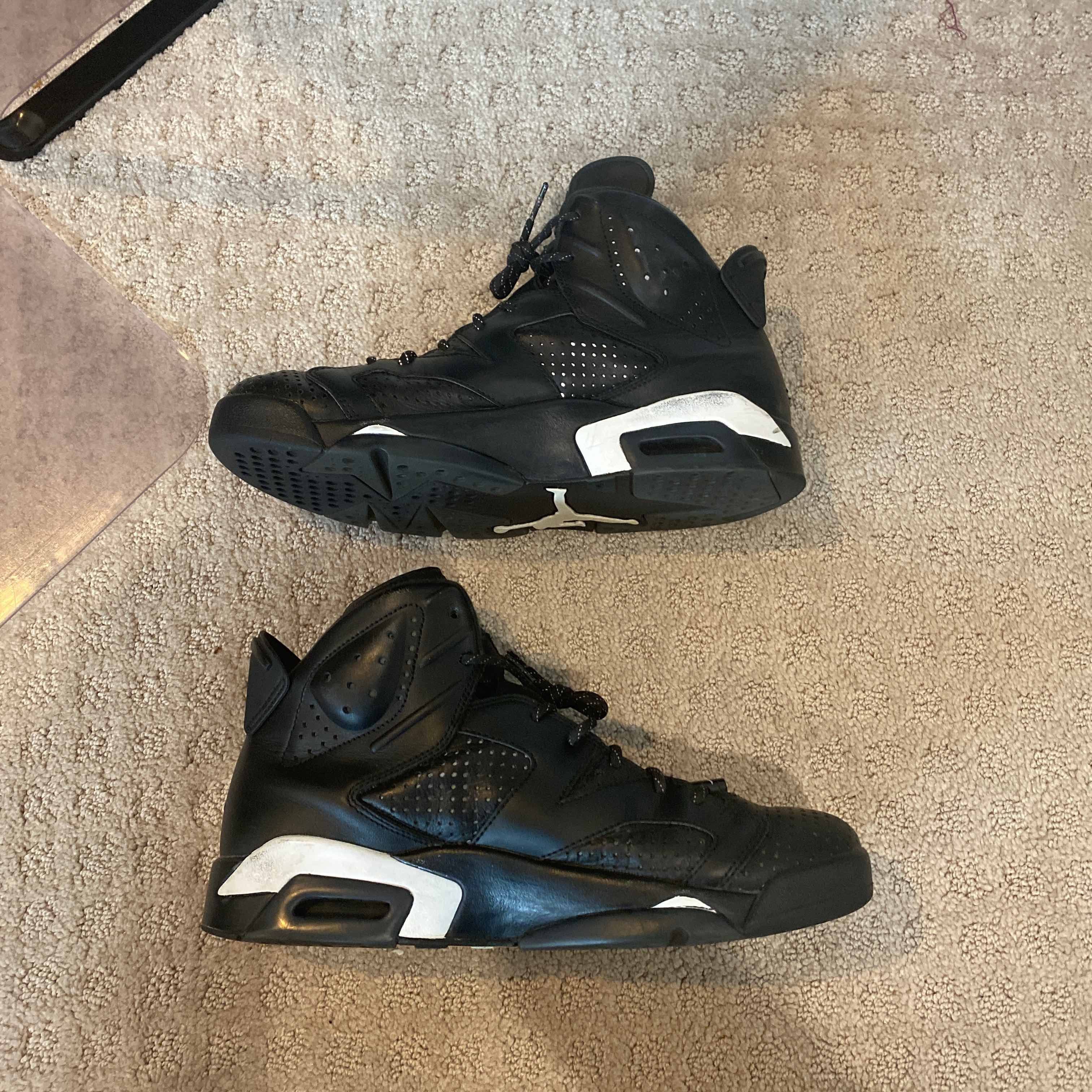 Jordan Brand Air Jordan 6 Retro Black Cat Size US 10 / EU 43 - 2 Thumbnail