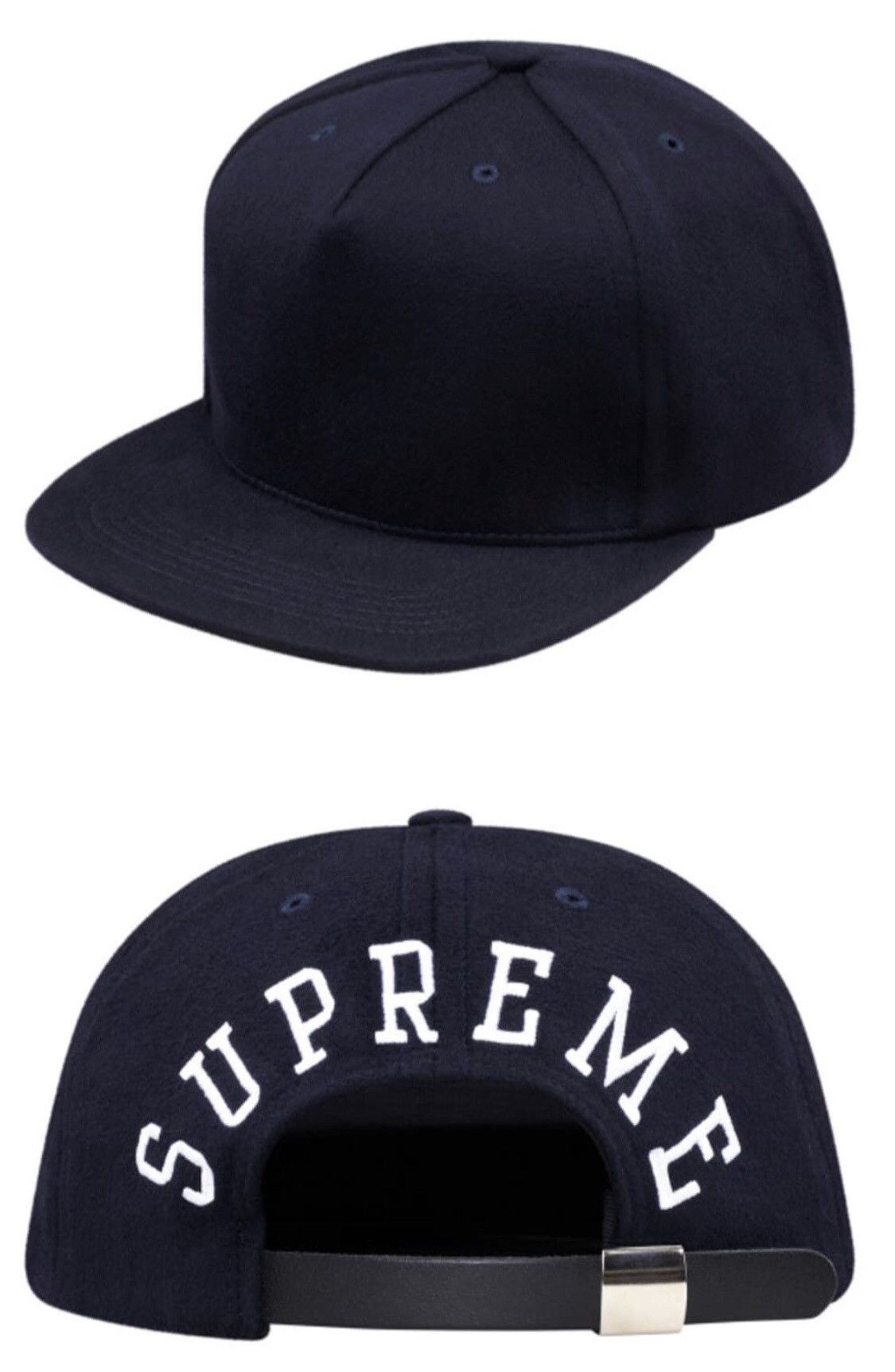 Supreme loro piana discount back arc hat