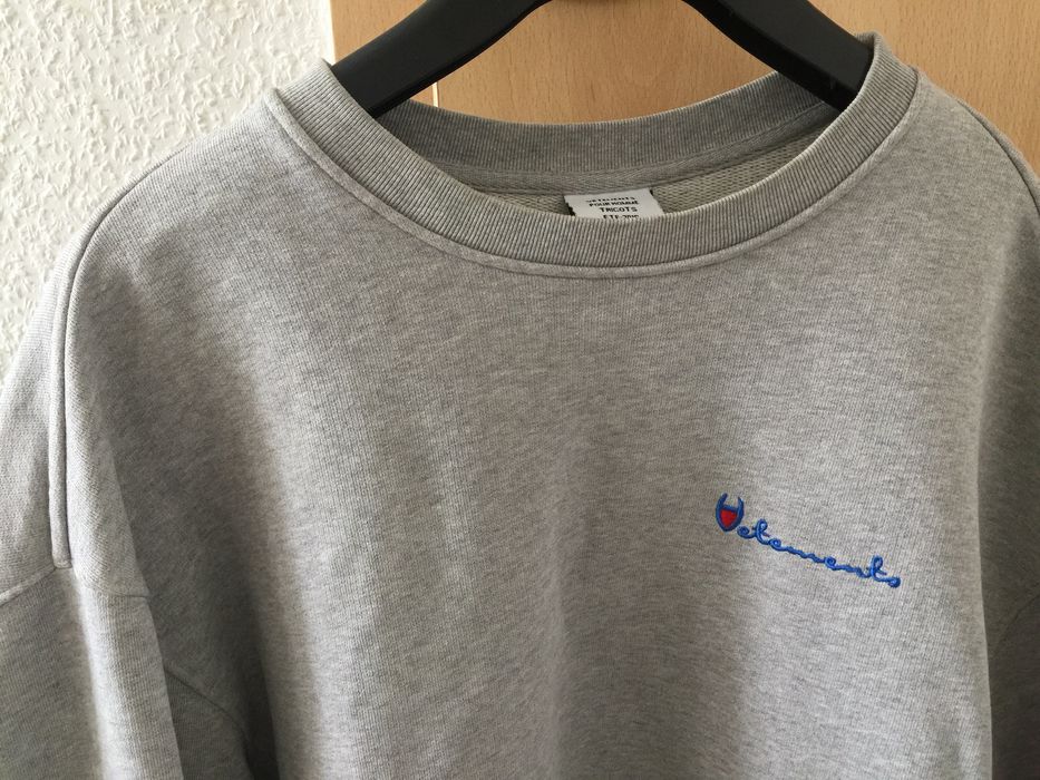 Vetements champion sweater outlet en español