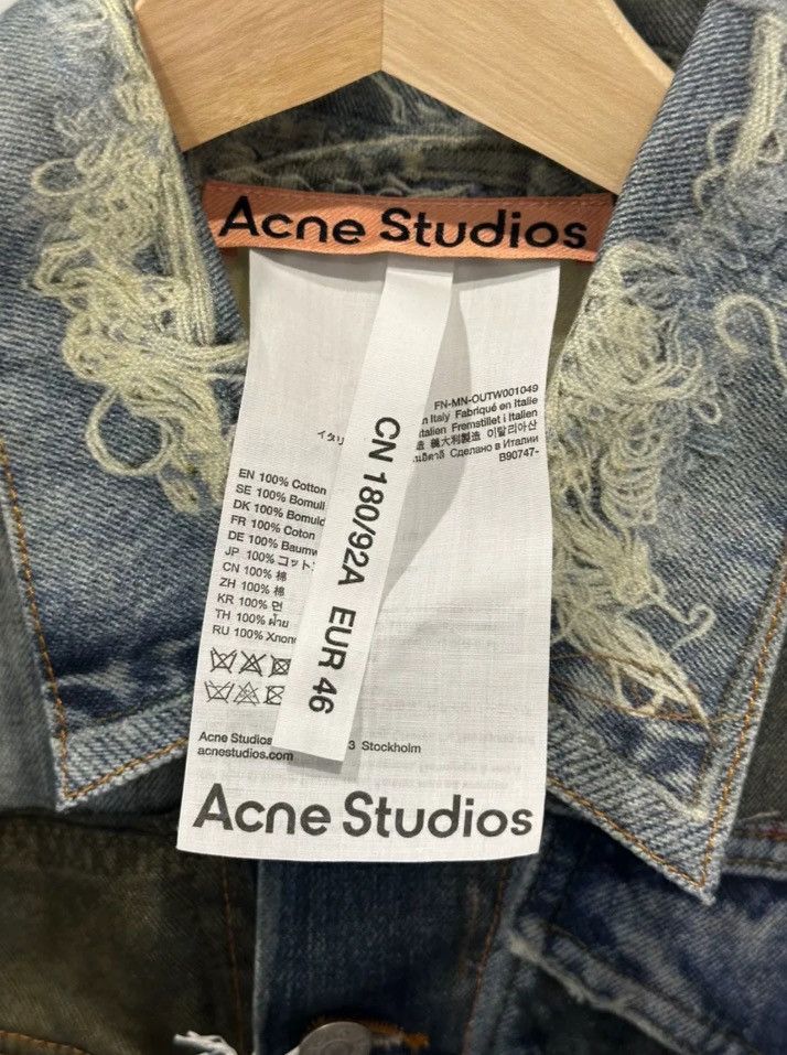 Acne Studios Acne Studios 24ss Cowboy digital printed jacket - DMC 