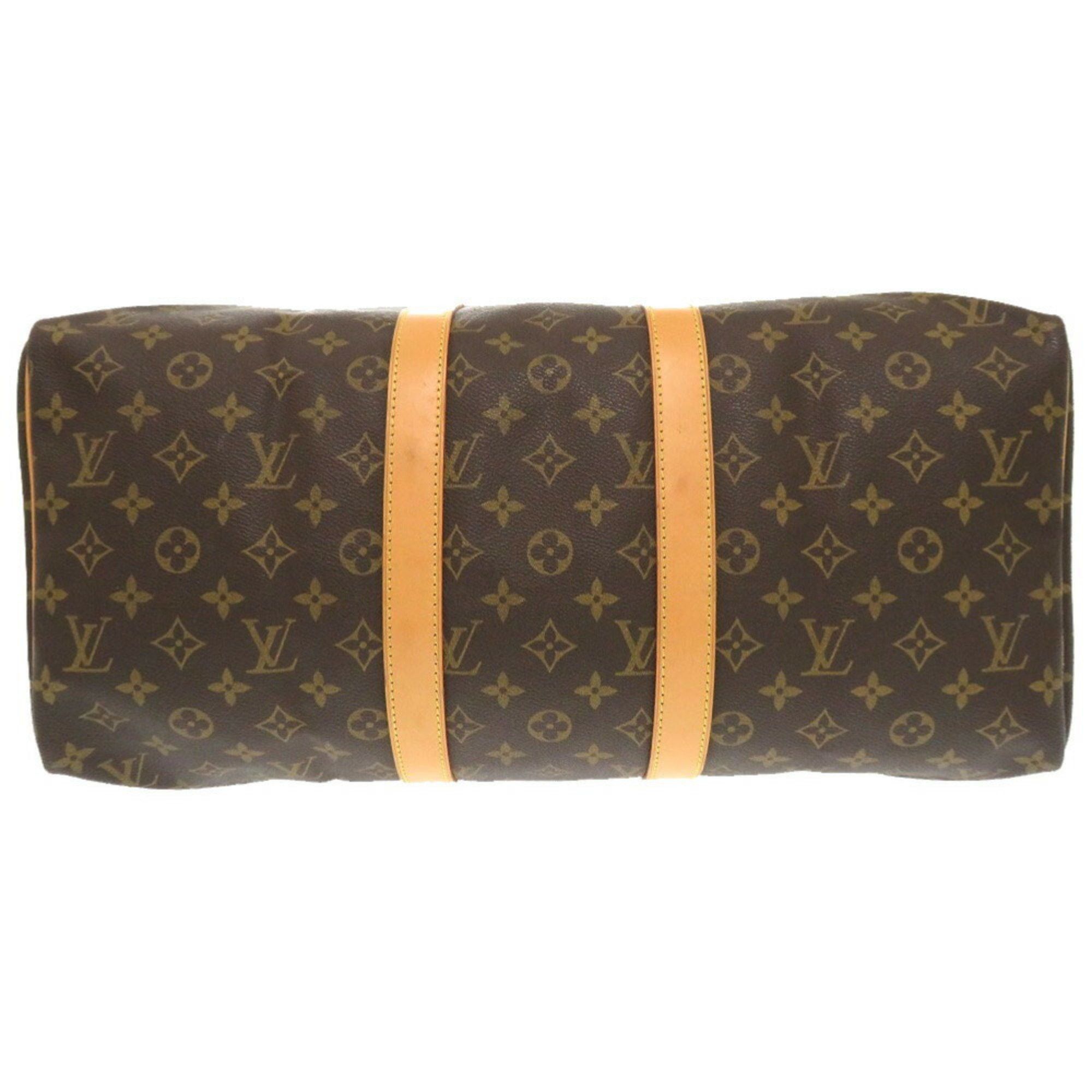 Louis Vuitton Louis Vuitton Keepall 45 Monogram M41428 Boston Bag Size ONE SIZE - 4 Thumbnail