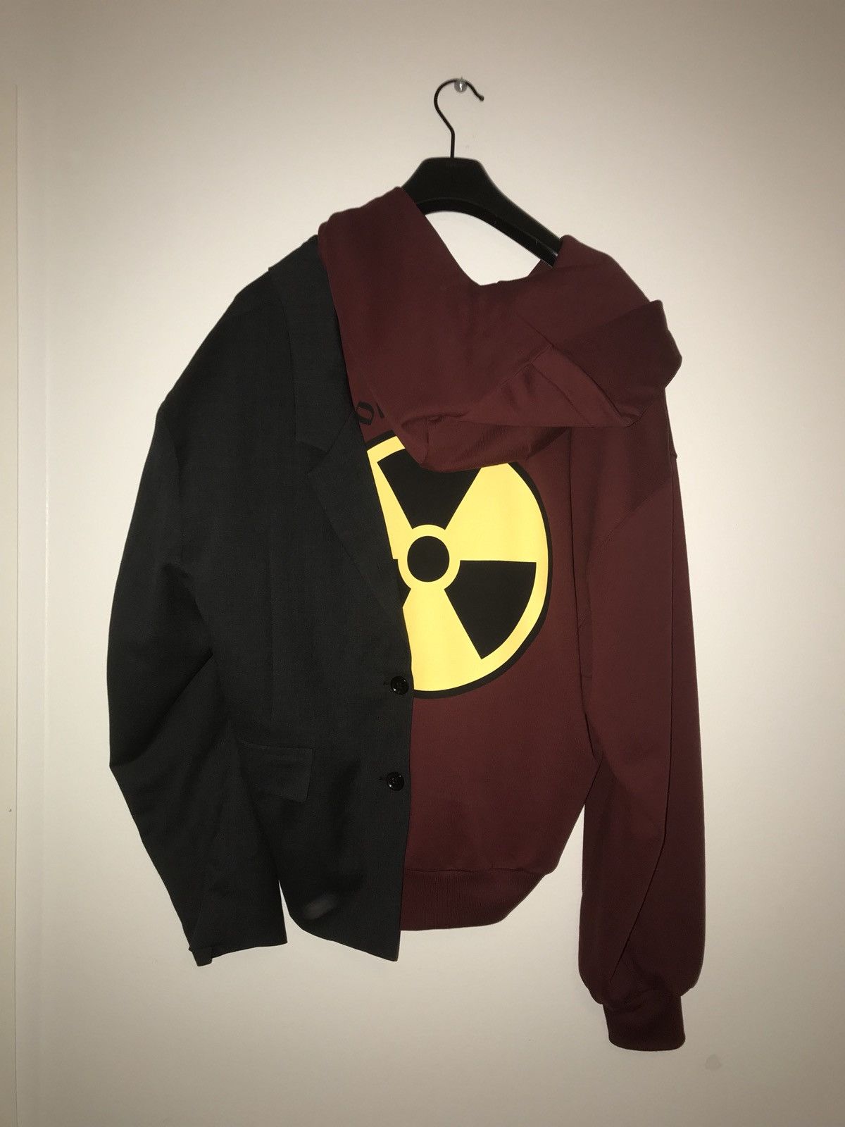 GOSHA RUBCHINSKIY HYBRID HOODIE