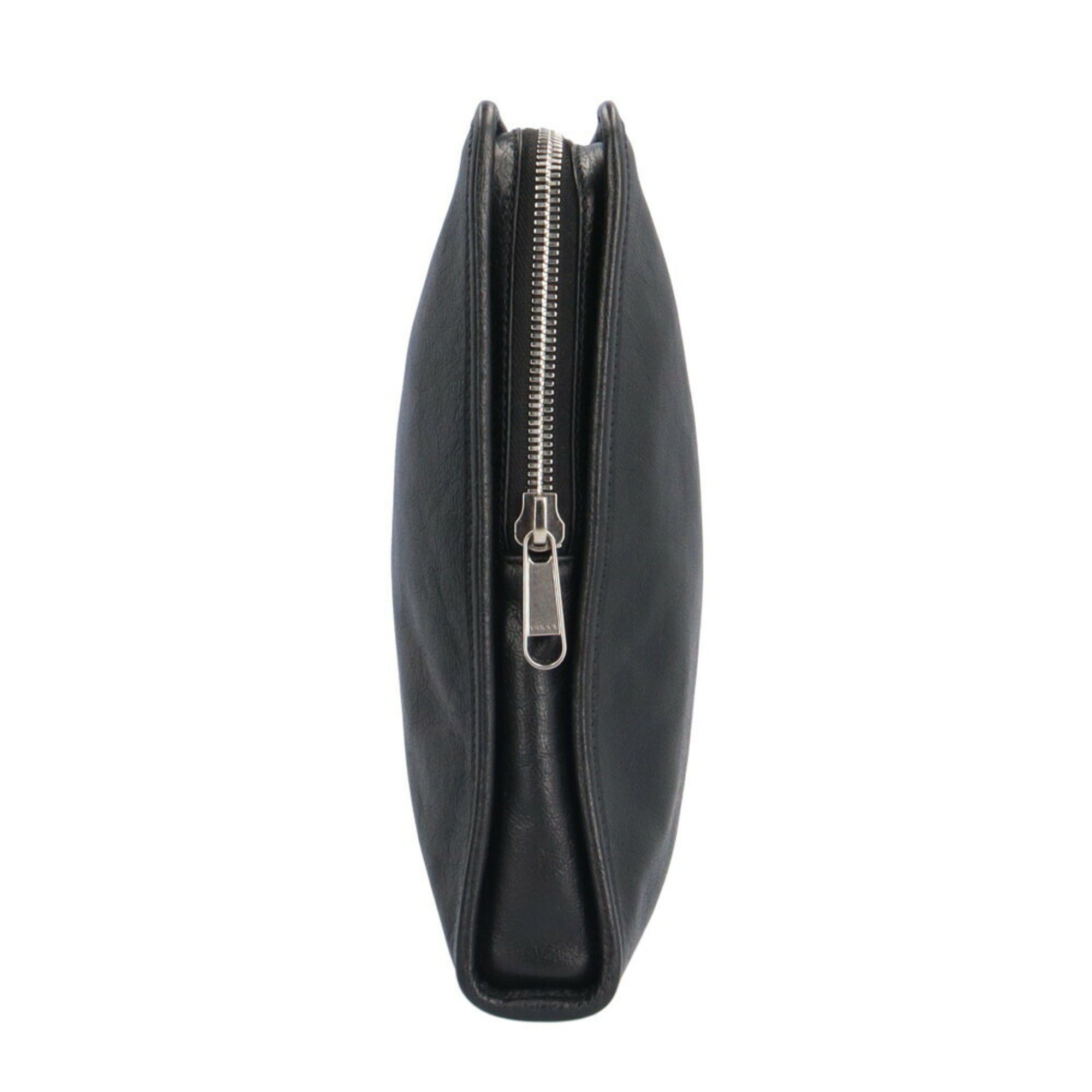 Gucci Gucci Clutch Bag Leather 575829 Black Men's GUCCI Size ONE SIZE - 4 Thumbnail