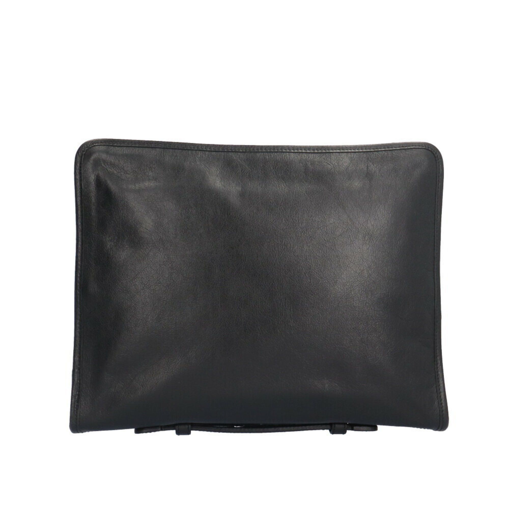 Gucci Gucci Clutch Bag Leather 575829 Black Men's GUCCI Size ONE SIZE - 3 Thumbnail