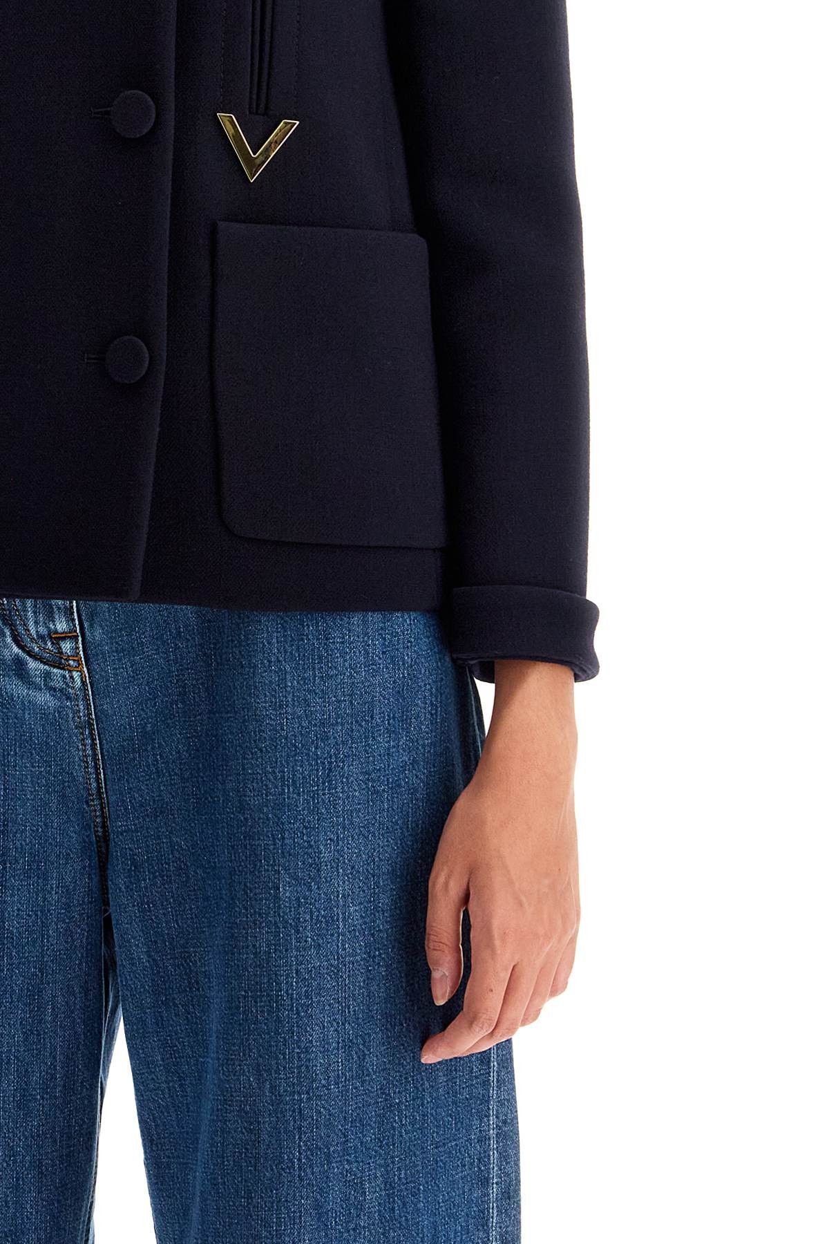 Valentino VALENTINO GARAVANI 'Double Crepe Textured Cab Size S / US 4 / IT 40 - 4 Thumbnail
