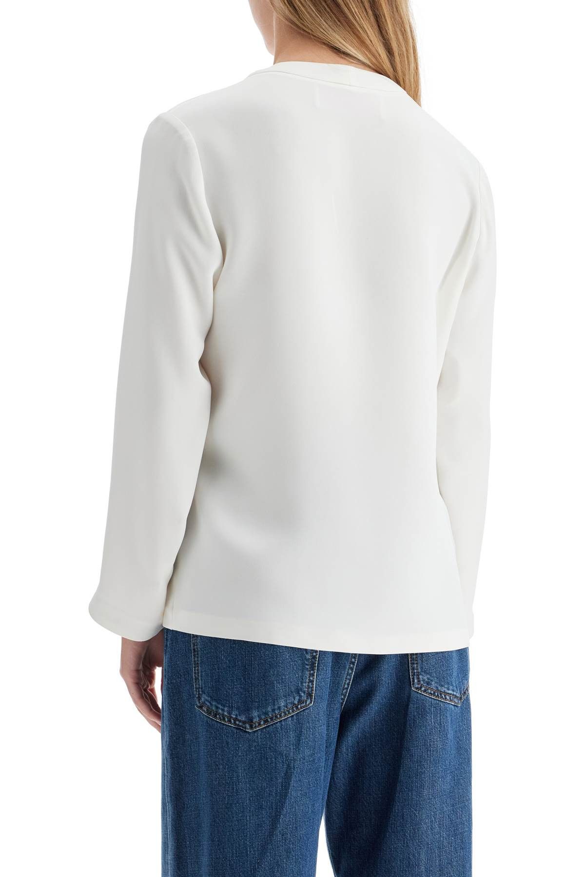 Valentino VALENTINO GARAVANI "Cady Couture Crepe Size S / US 4 / IT 40 - 3 Thumbnail