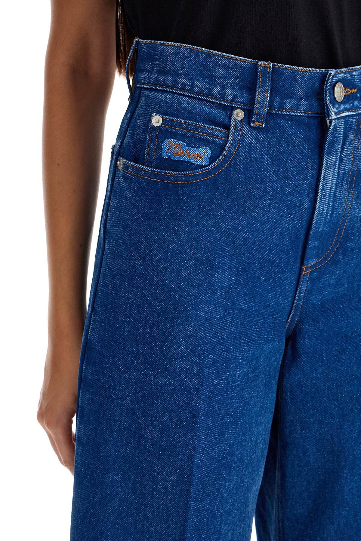Marni MARNI Wide Flared Leg Jeans With A Size 27" / US 4 / IT 40 - 4 Thumbnail