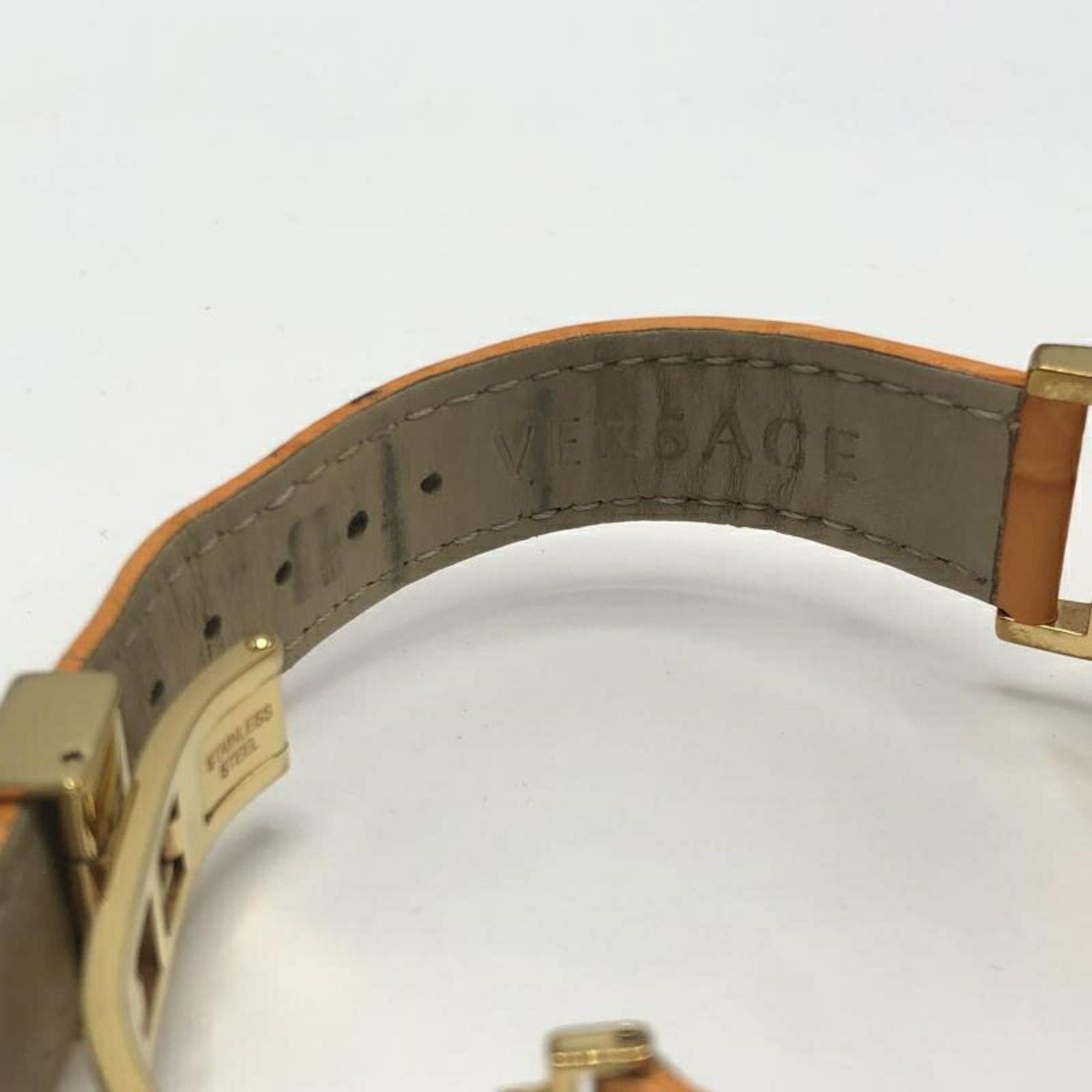 Versace VERSACE Vanity Watch Orange Versace Size ONE SIZE - 8 Thumbnail