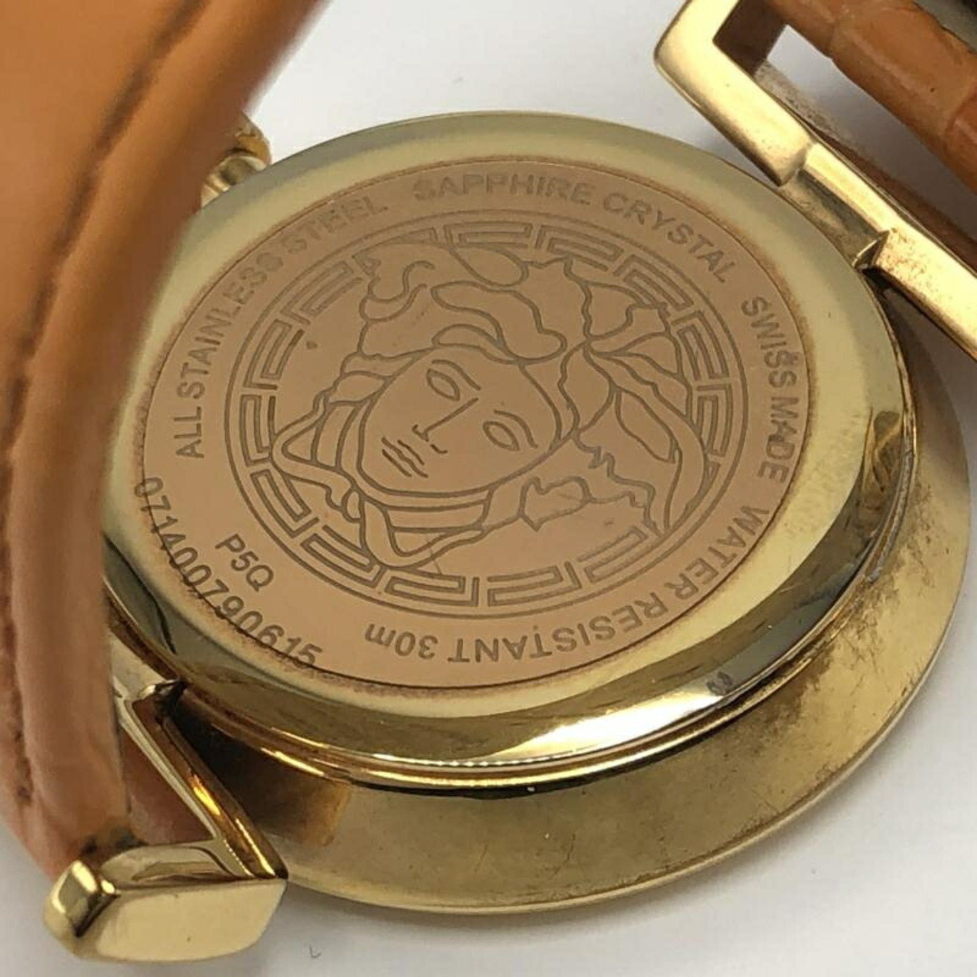 Versace VERSACE Vanity Watch Orange Versace Size ONE SIZE - 3 Thumbnail