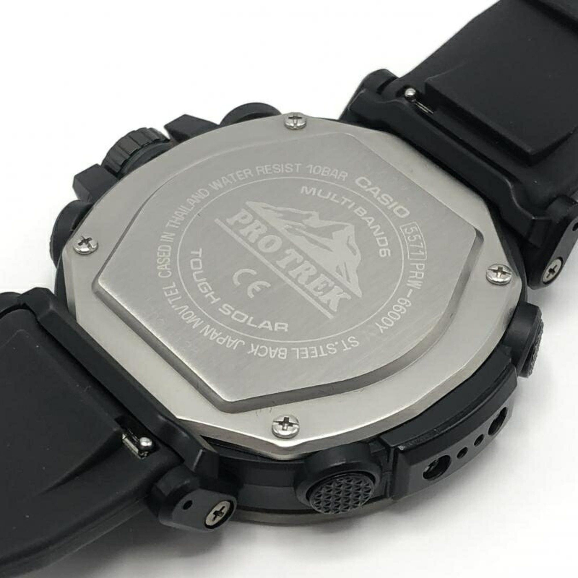 Casio CASIO PRO TERK PRW-6600Y Wristwatch Black Casio Pro Trek Size ONE SIZE - 3 Thumbnail