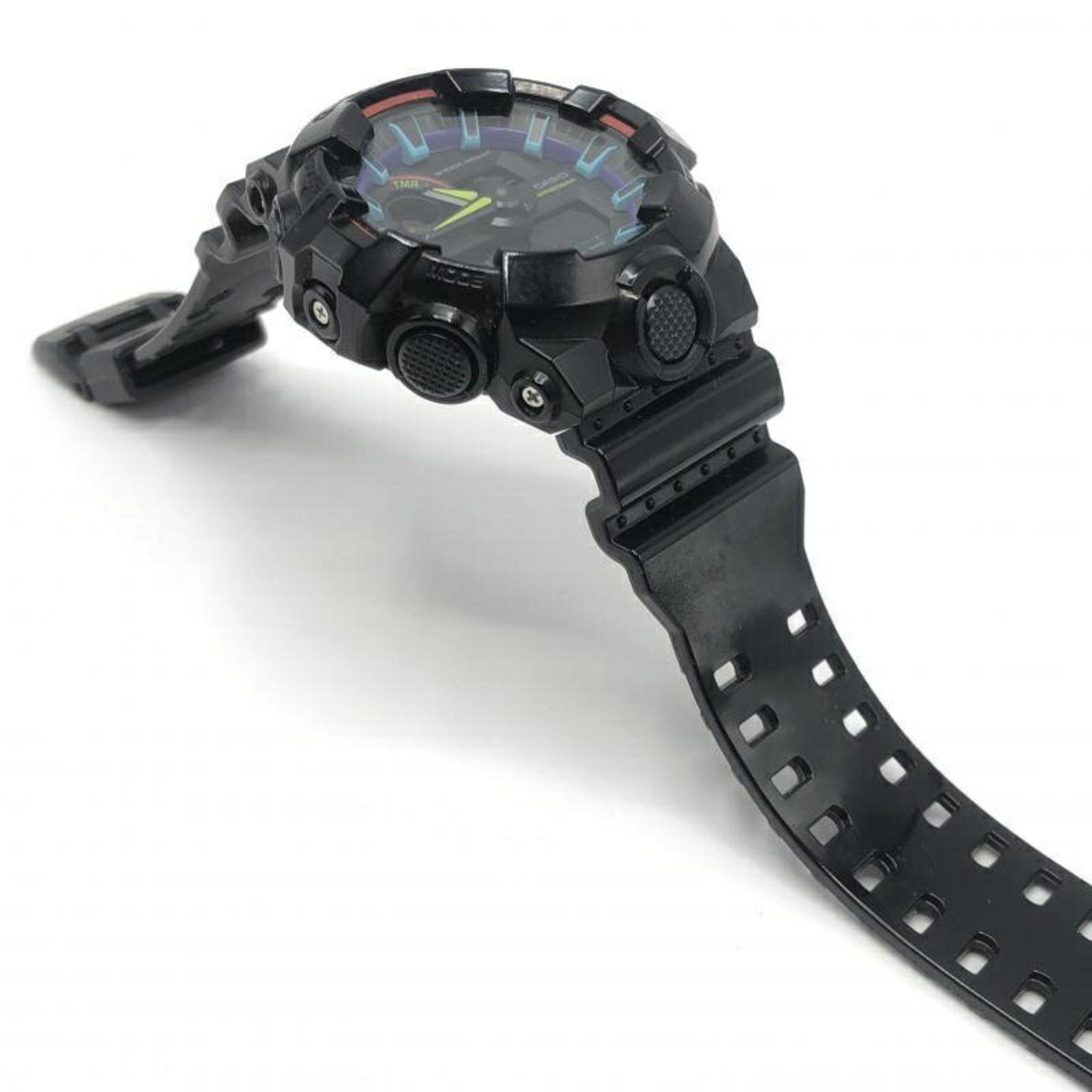 Casio CASIO G-SHOCK GA-700RGB Wristwatch Black Casio G-Shock Size ONE SIZE - 2 Thumbnail
