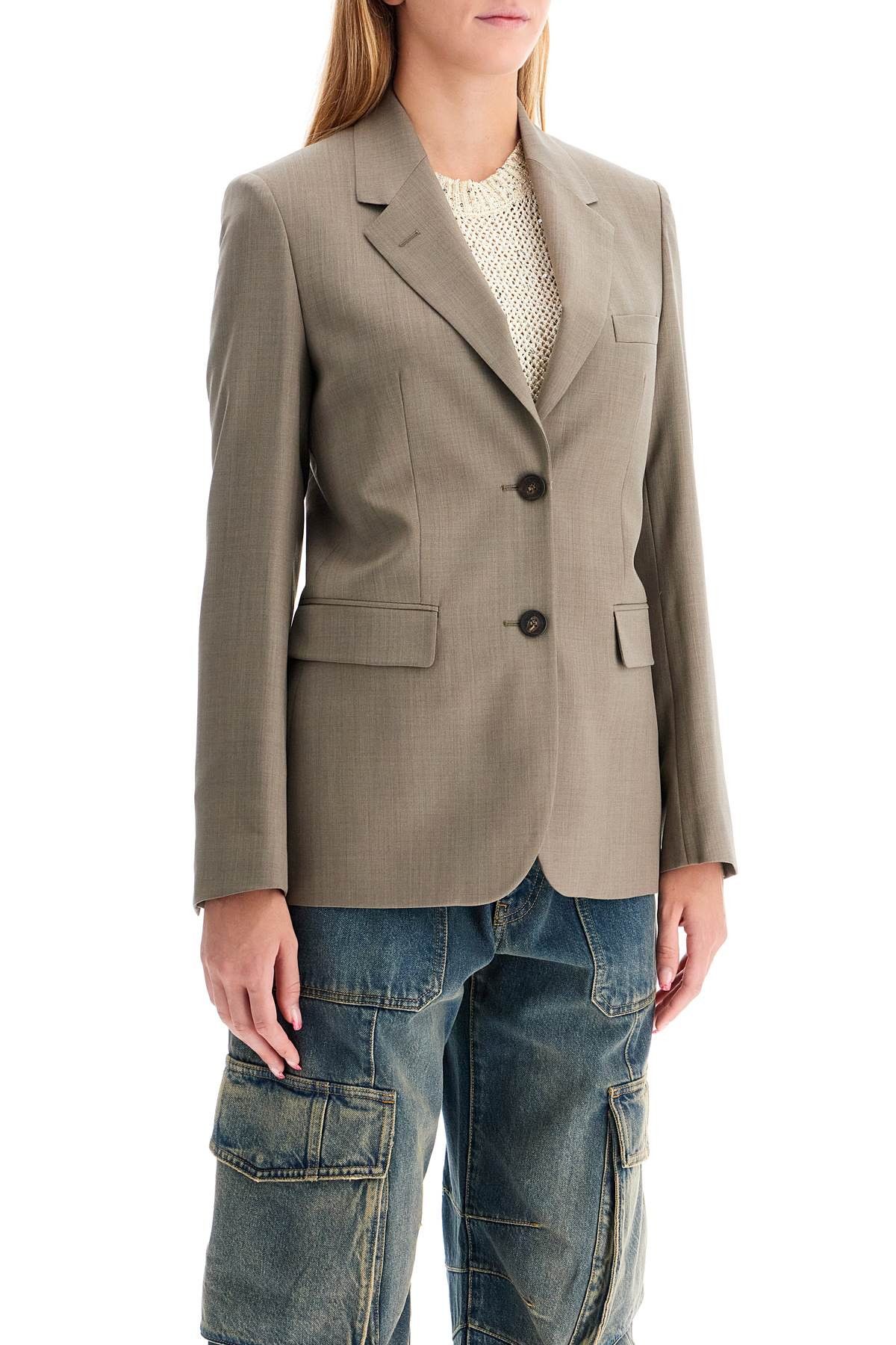 Golden Goose GOLDEN GOOSE Tailored Wool Fresco Jacket For Size S / US 4 / IT 40 - 2 Thumbnail
