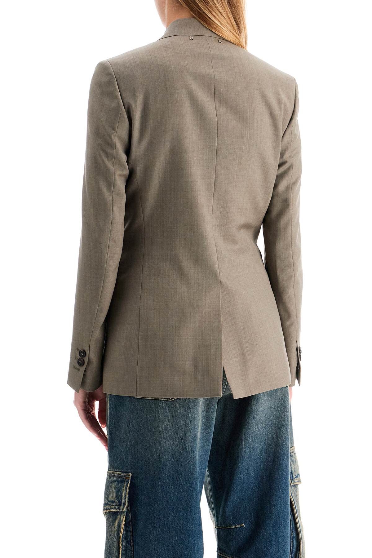 Golden Goose GOLDEN GOOSE Tailored Wool Fresco Jacket For Size S / US 4 / IT 40 - 3 Thumbnail
