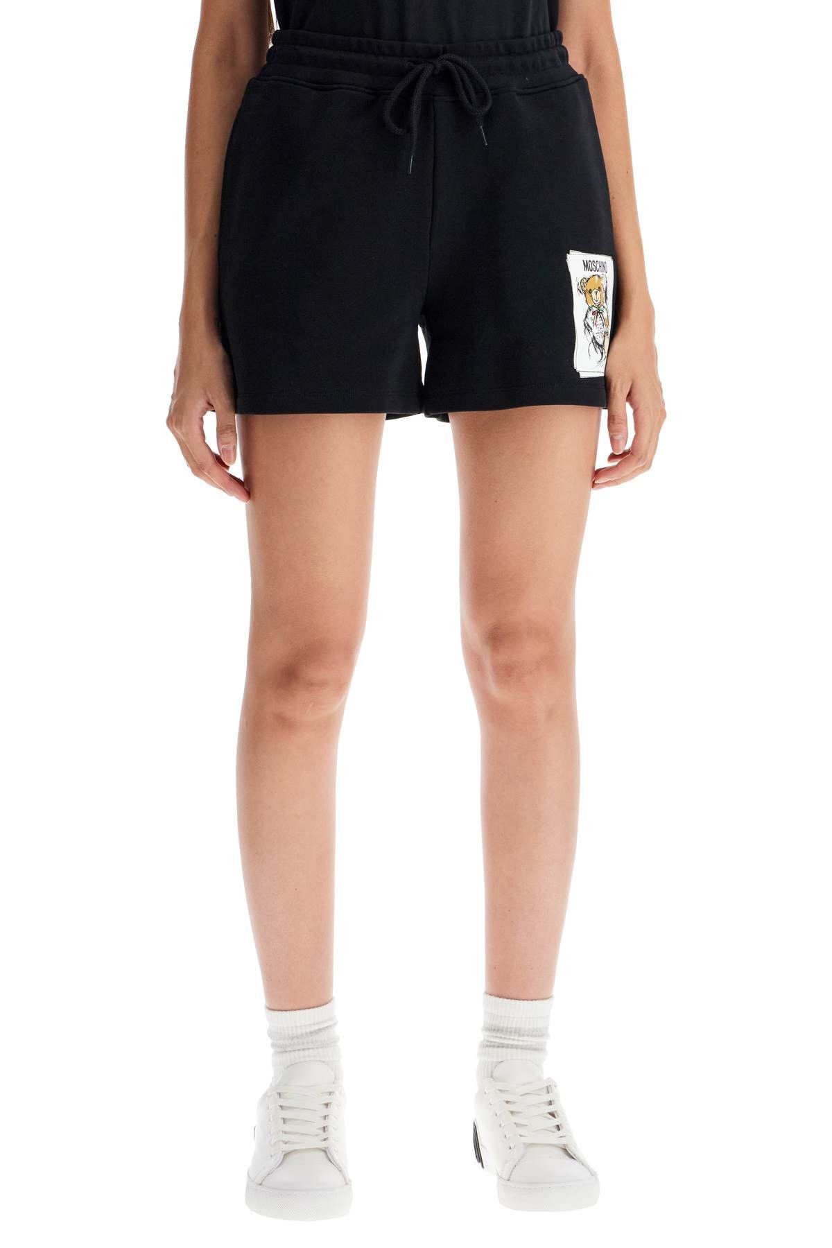 Moschino MOSCHINO Teddy Bear Sports Shorts Size 26" / US 2 / IT 38 - 2 Thumbnail