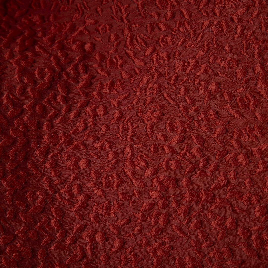 Jonathan Simkhai Red Jacquard Pattern Puff Sleeve Top Size XL / US 12-14 / IT 48-50 - 4 Thumbnail