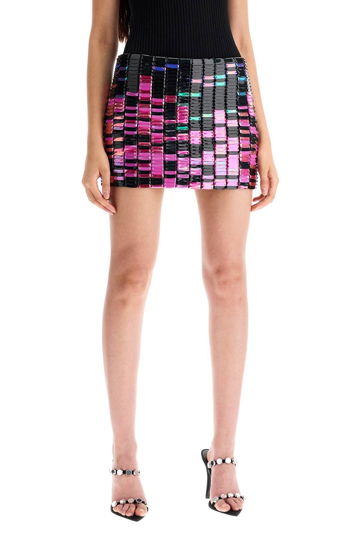 The Attico THE ATTICO Rue Mini Skirt With Size 27" / US 4 / IT 40 - 2 Thumbnail
