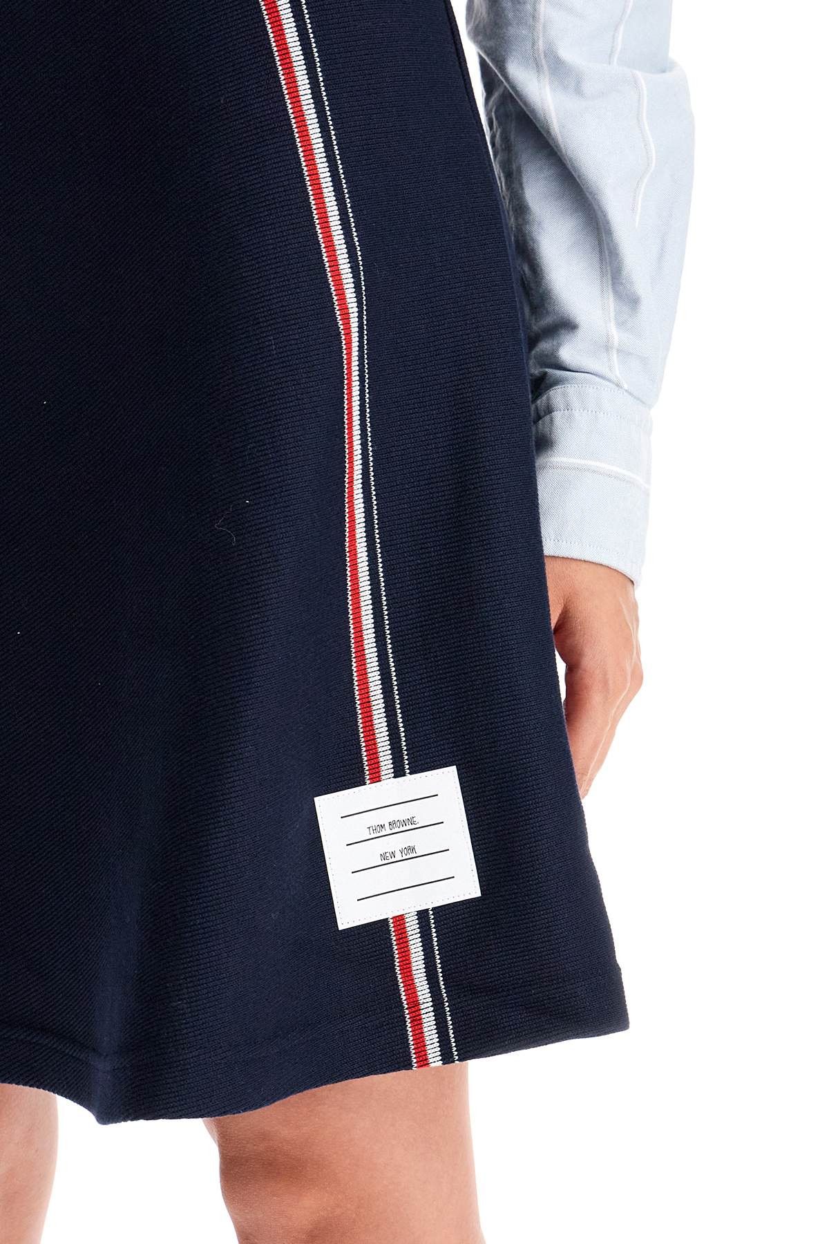 Thom Browne THOM BROWNE 'Knitted Skirt With Tricolor Detail Size 26" / US 2 / IT 38 - 4 Thumbnail