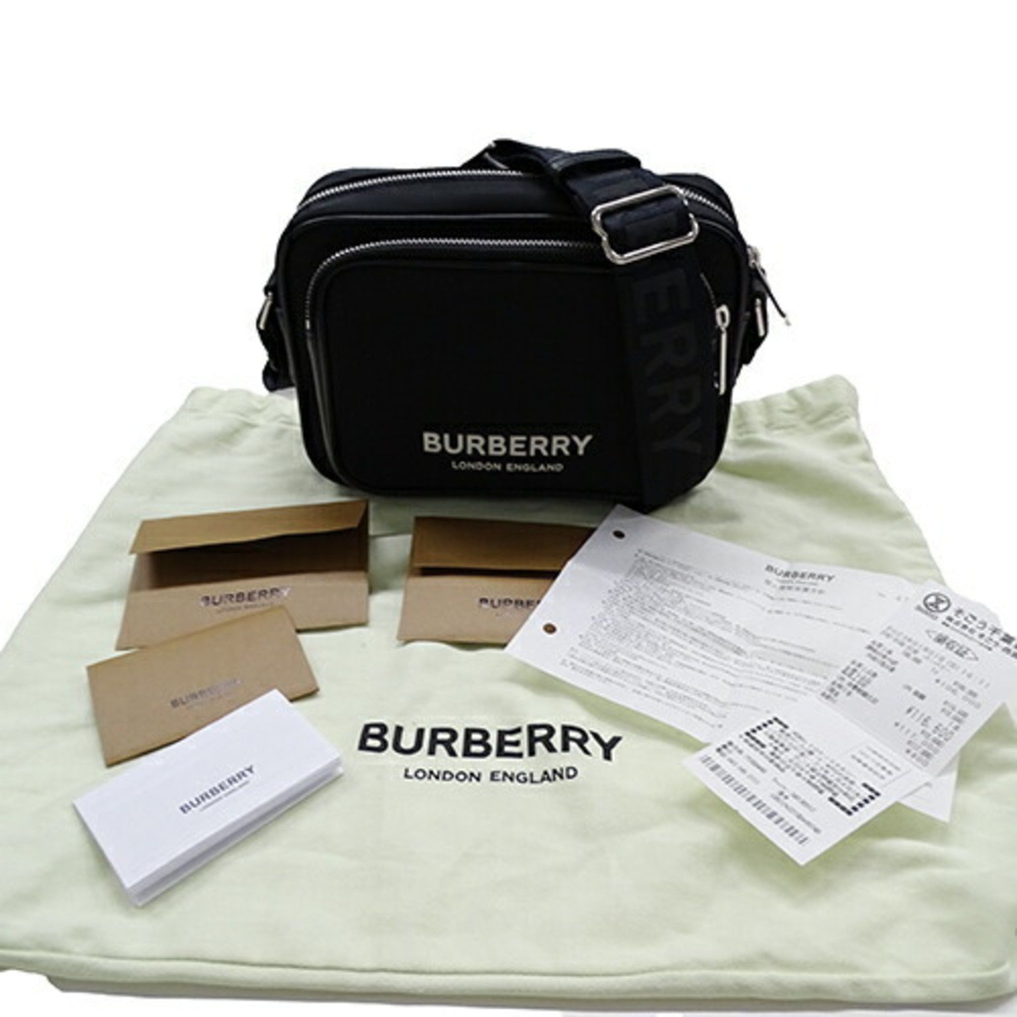 Burberry Burberry Men's Shoulder Bag Nylon Buddy Black Size ONE SIZE - 5 Thumbnail