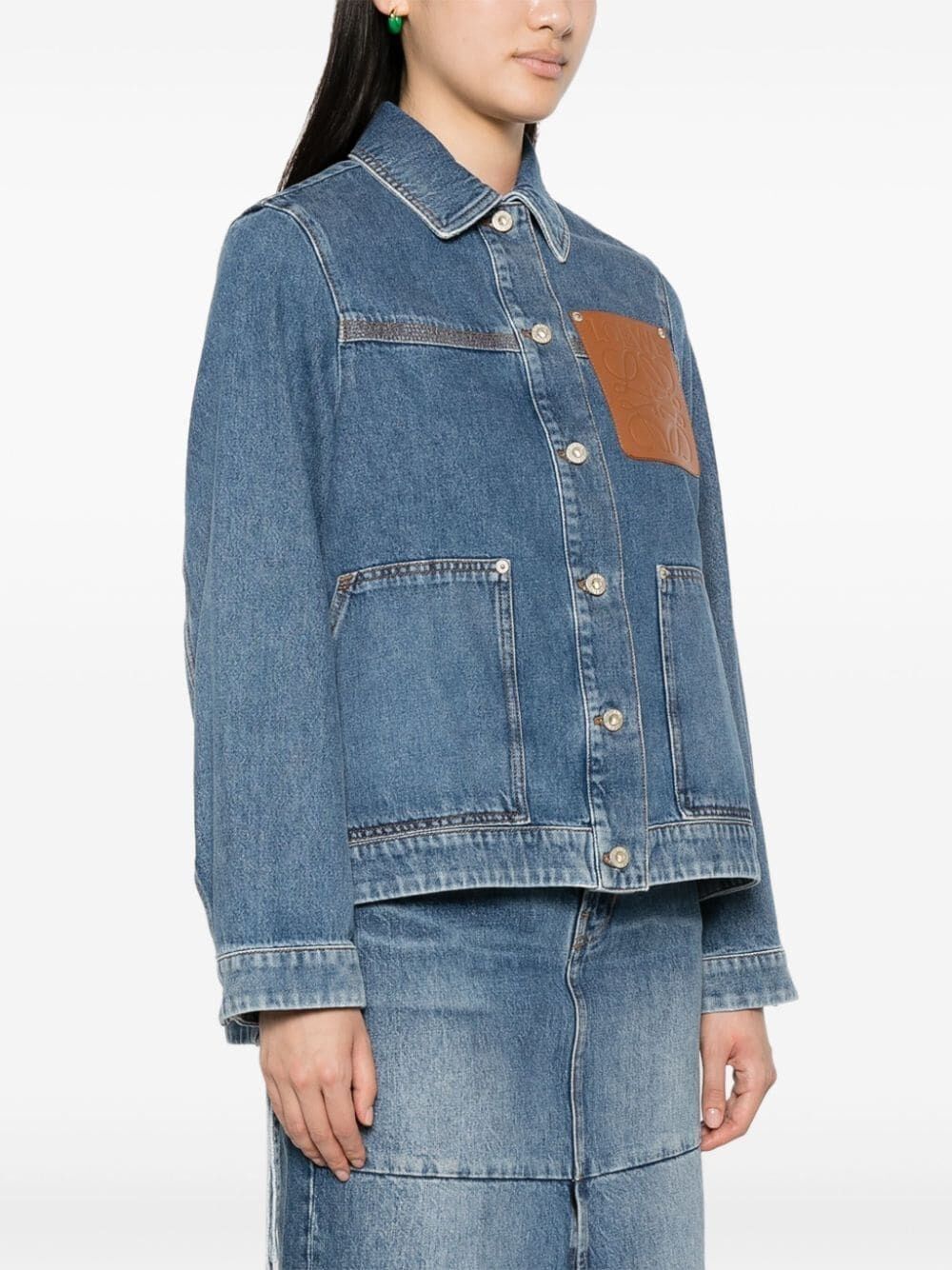 Loewe WORKWEAR DENIM JACKET Size XS / US 0-2 / IT 36-38 - 5 Thumbnail